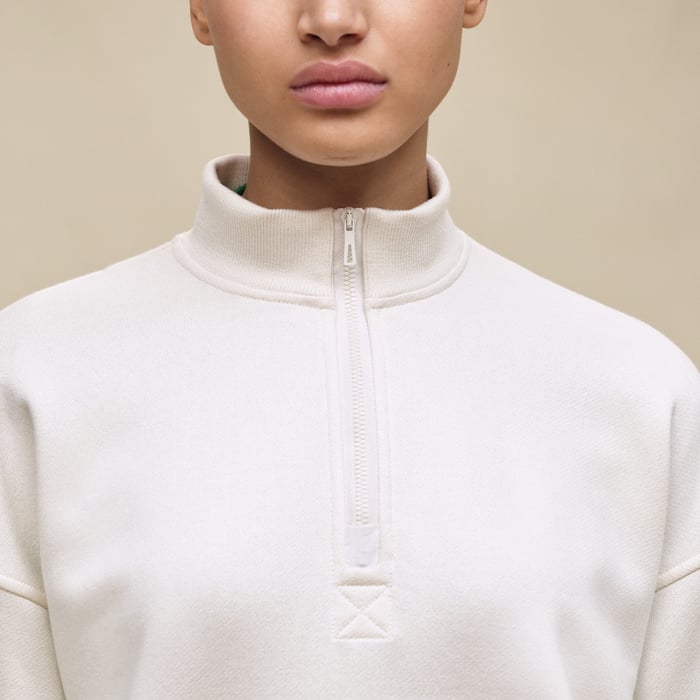 Blanc Cassé Sweatshirt With Patch