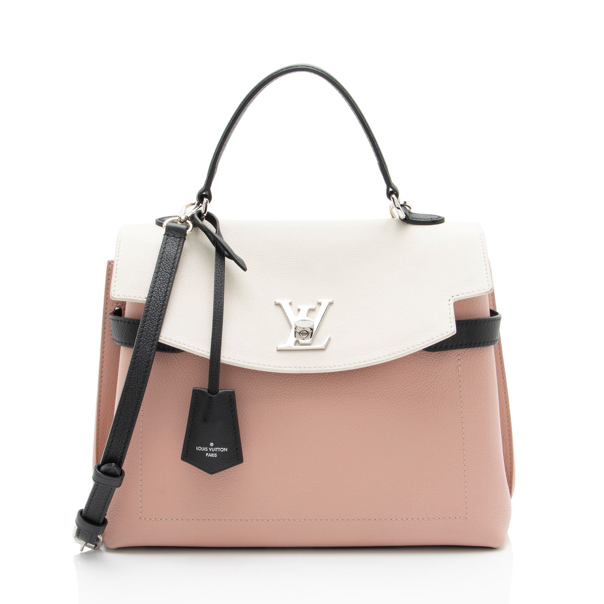 Lockme leather satchel