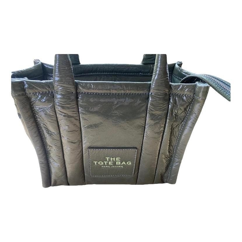 Leather tote