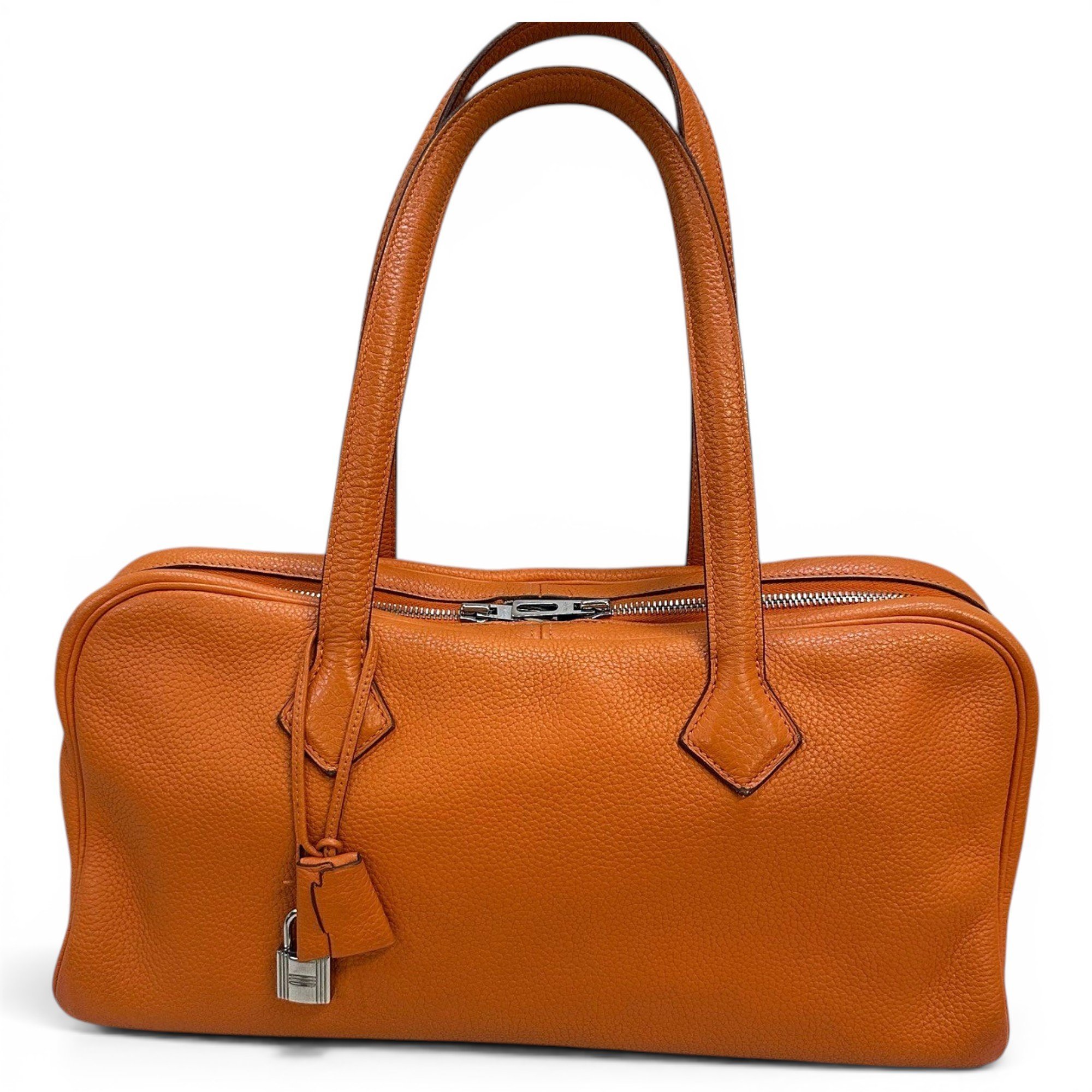 Victoria leather handbag