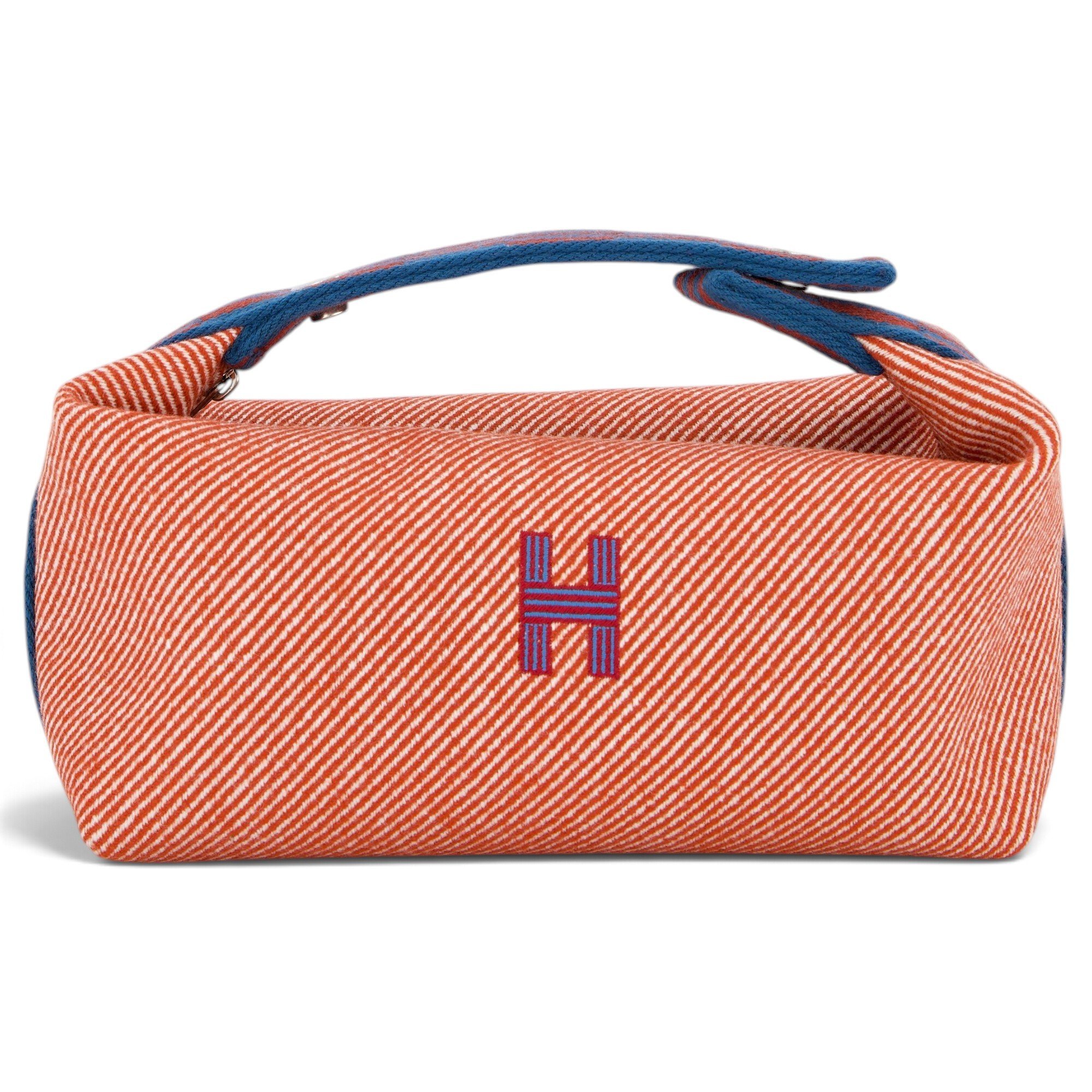 Hermes Bride A Brac Handbag Bleu Marine