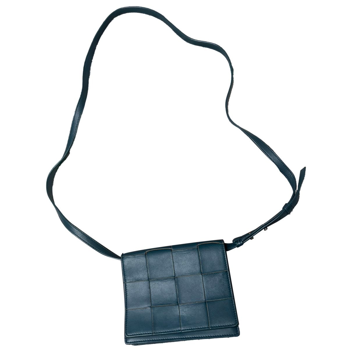 Cassette leather crossbody bag