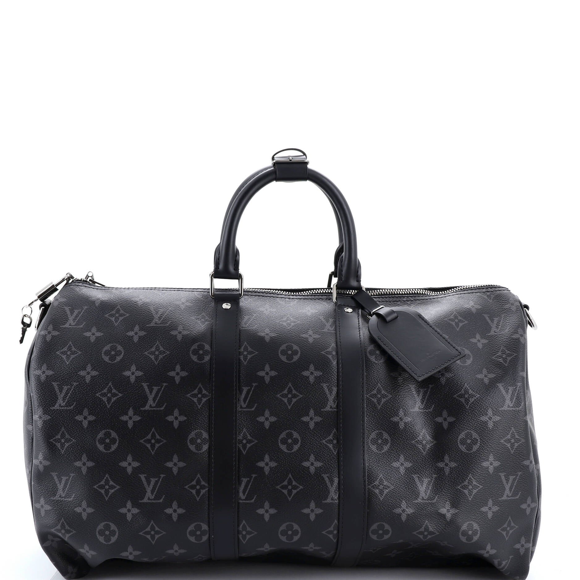 Louis Vuitton Keepall Bandouliere Bag Monogram Eclipse Canvas 45