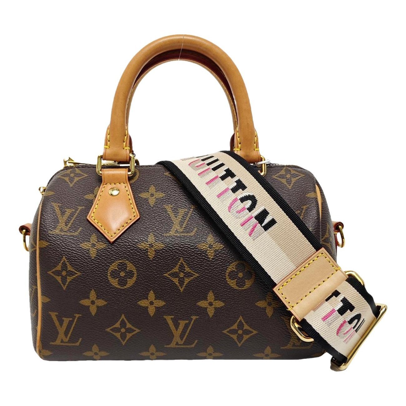 Nano Speedy / Mini HL leather handbag