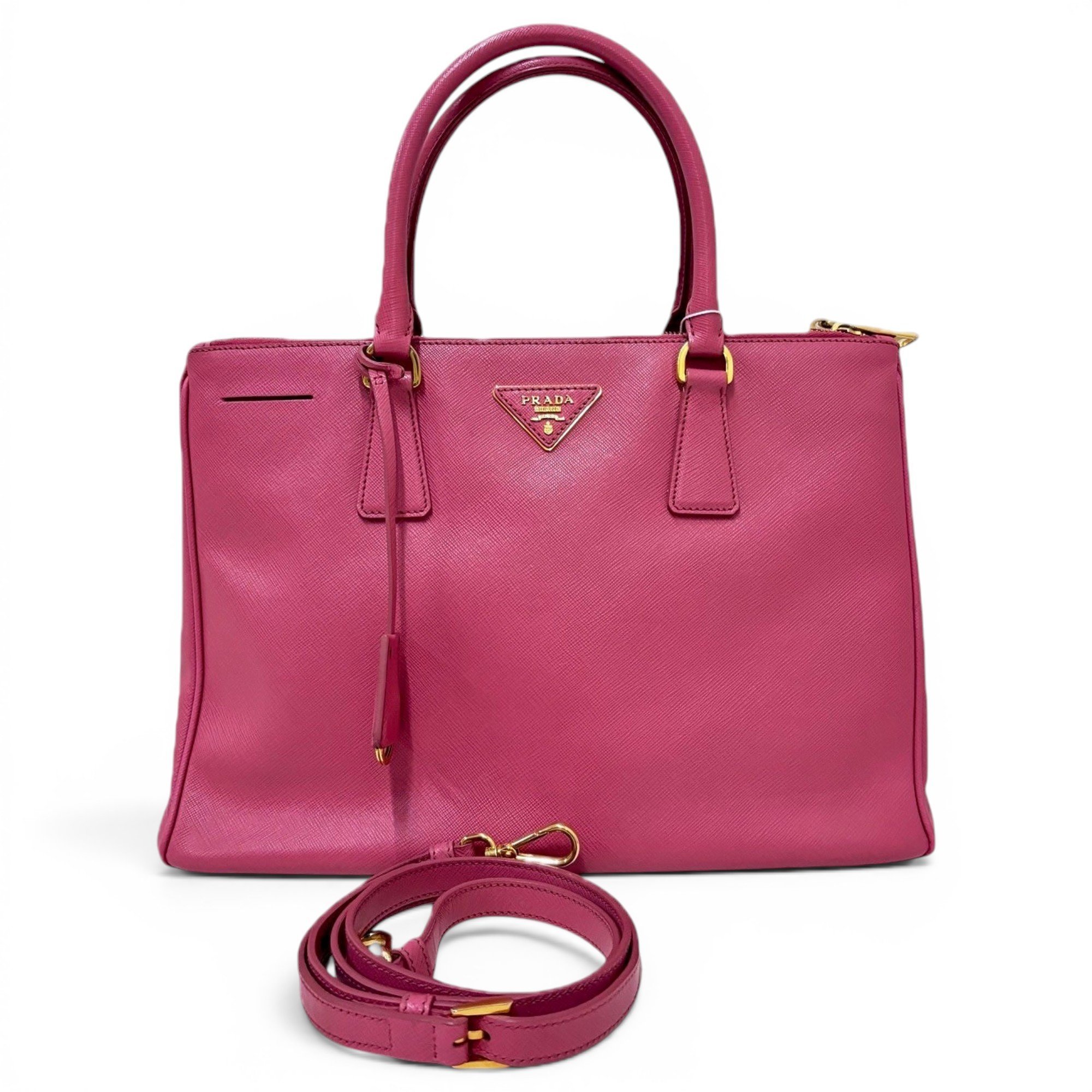 Galleria leather handbag