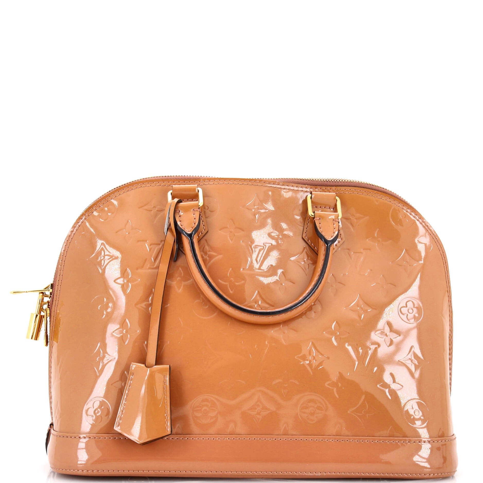 Louis Vuitton Alma Handbag Monogram Vernis PM