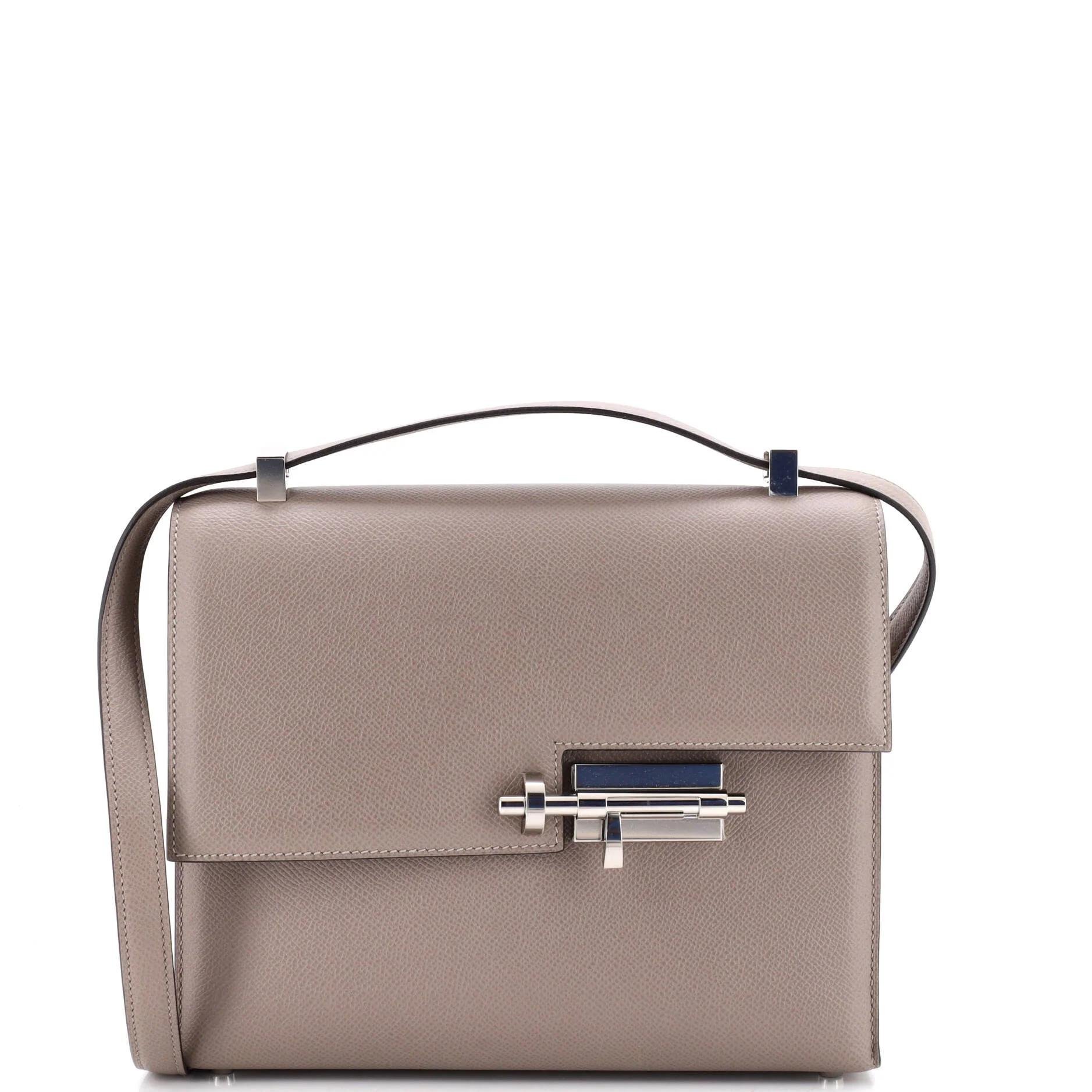 Verrou leather handbag