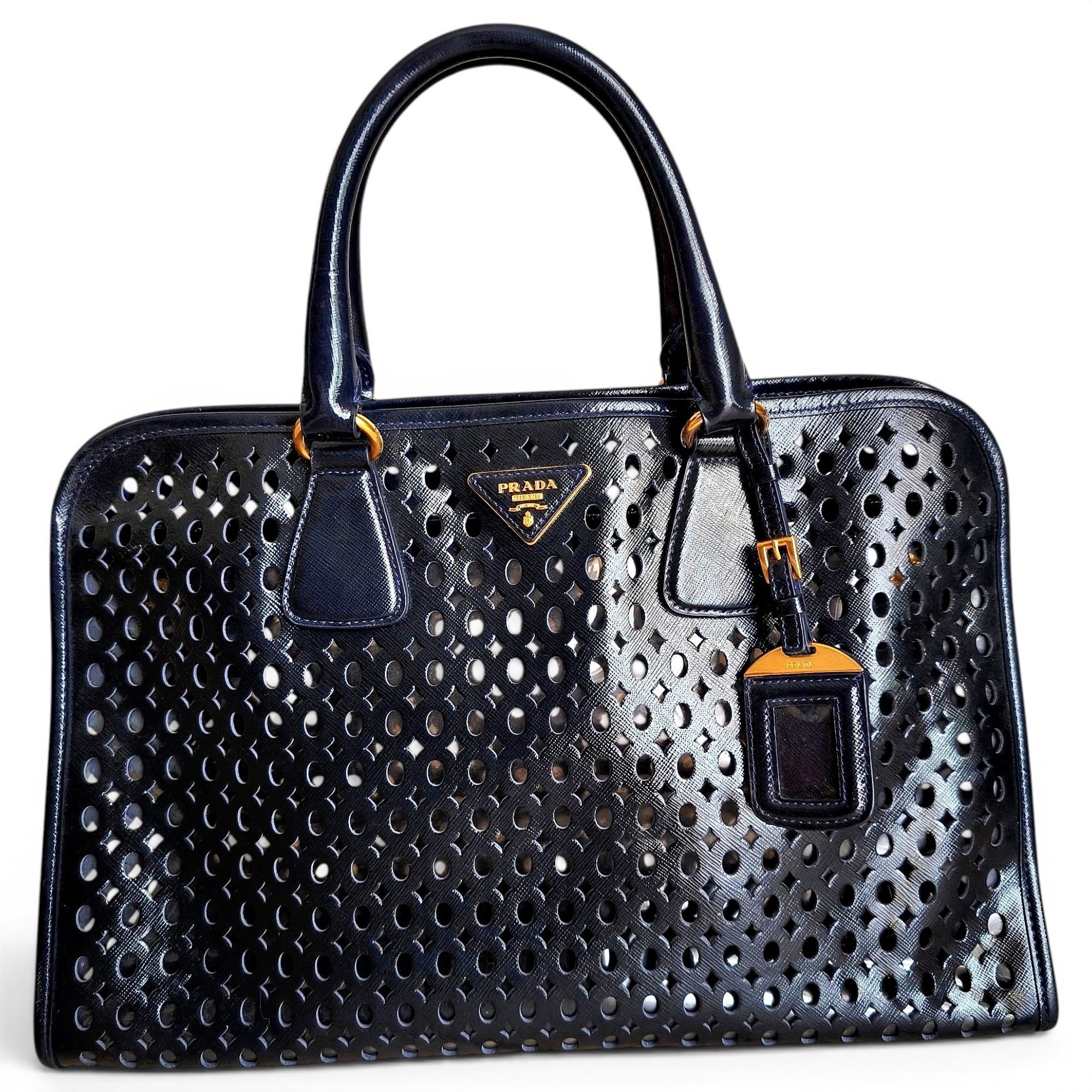 Galleria leather handbag