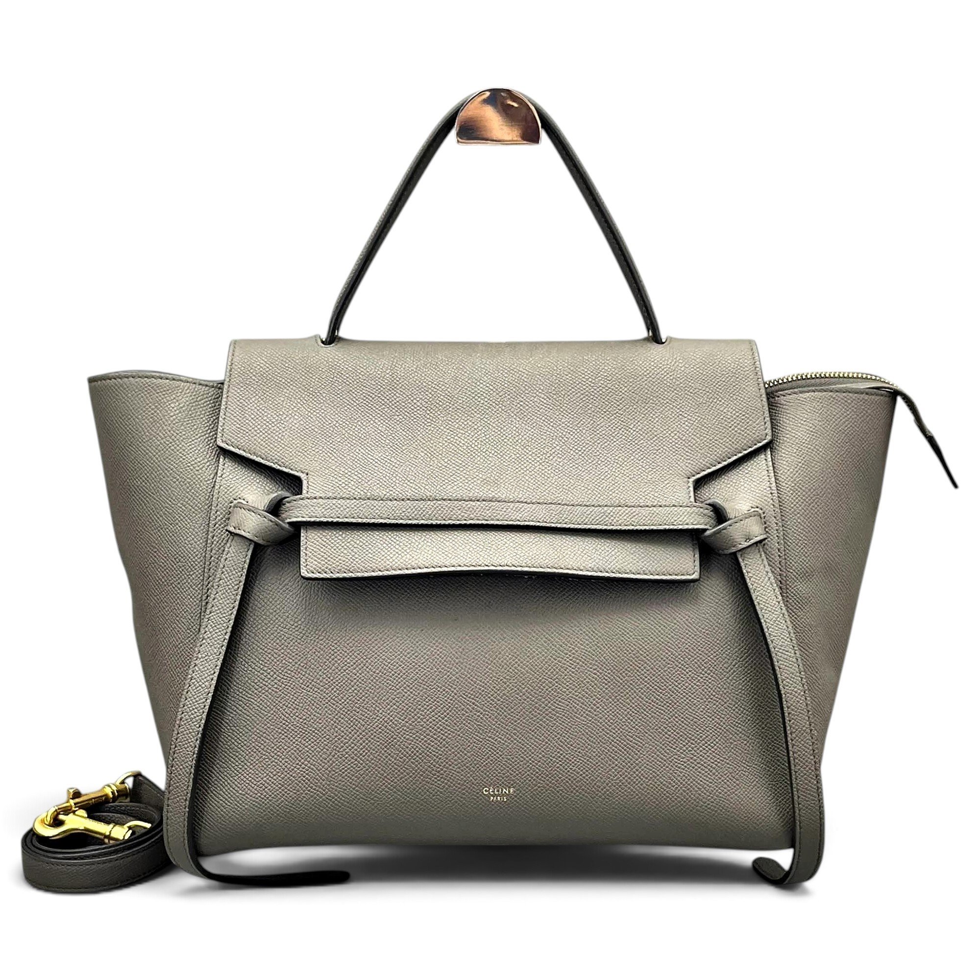 Leather satchel