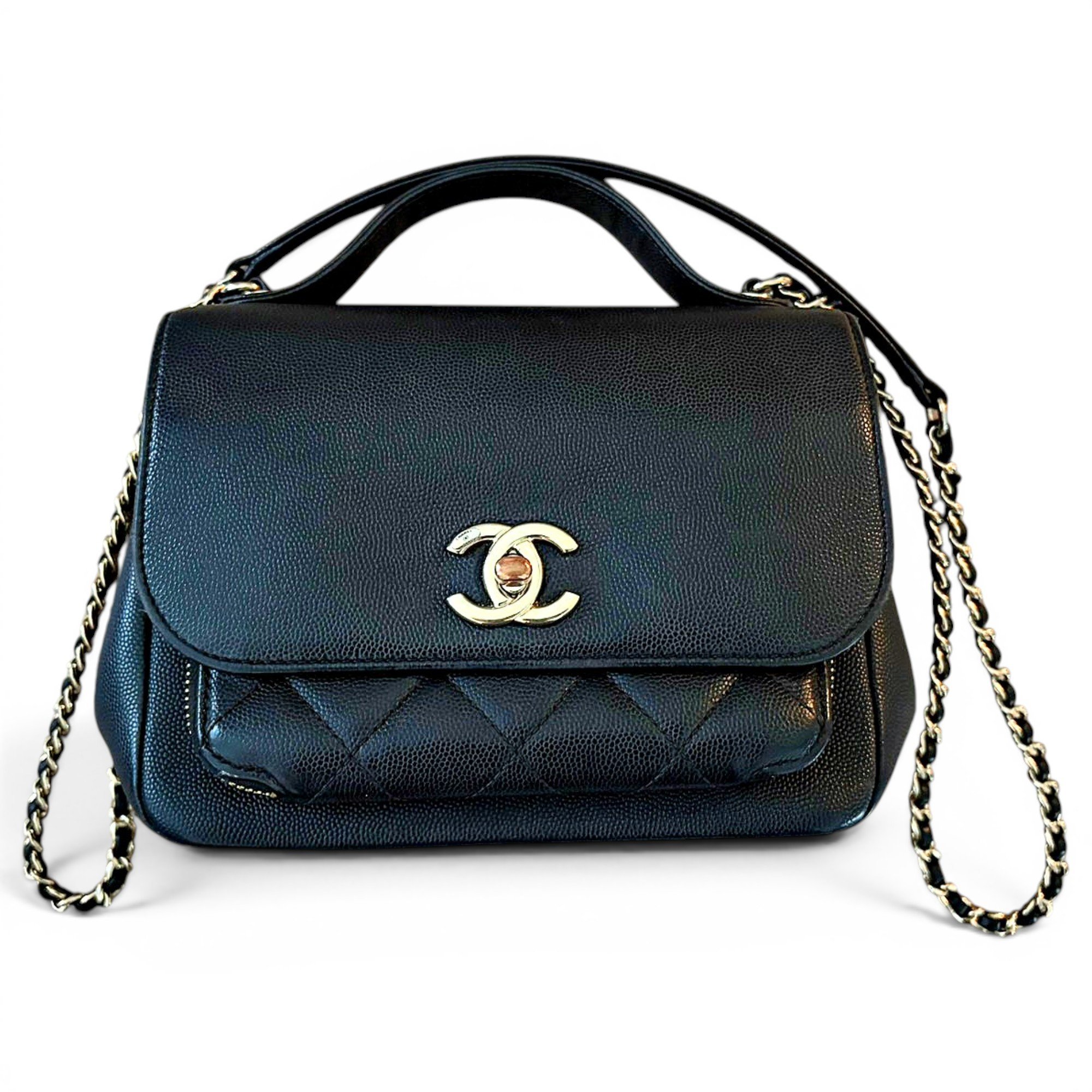 Business Affinity leather crossbody bag
