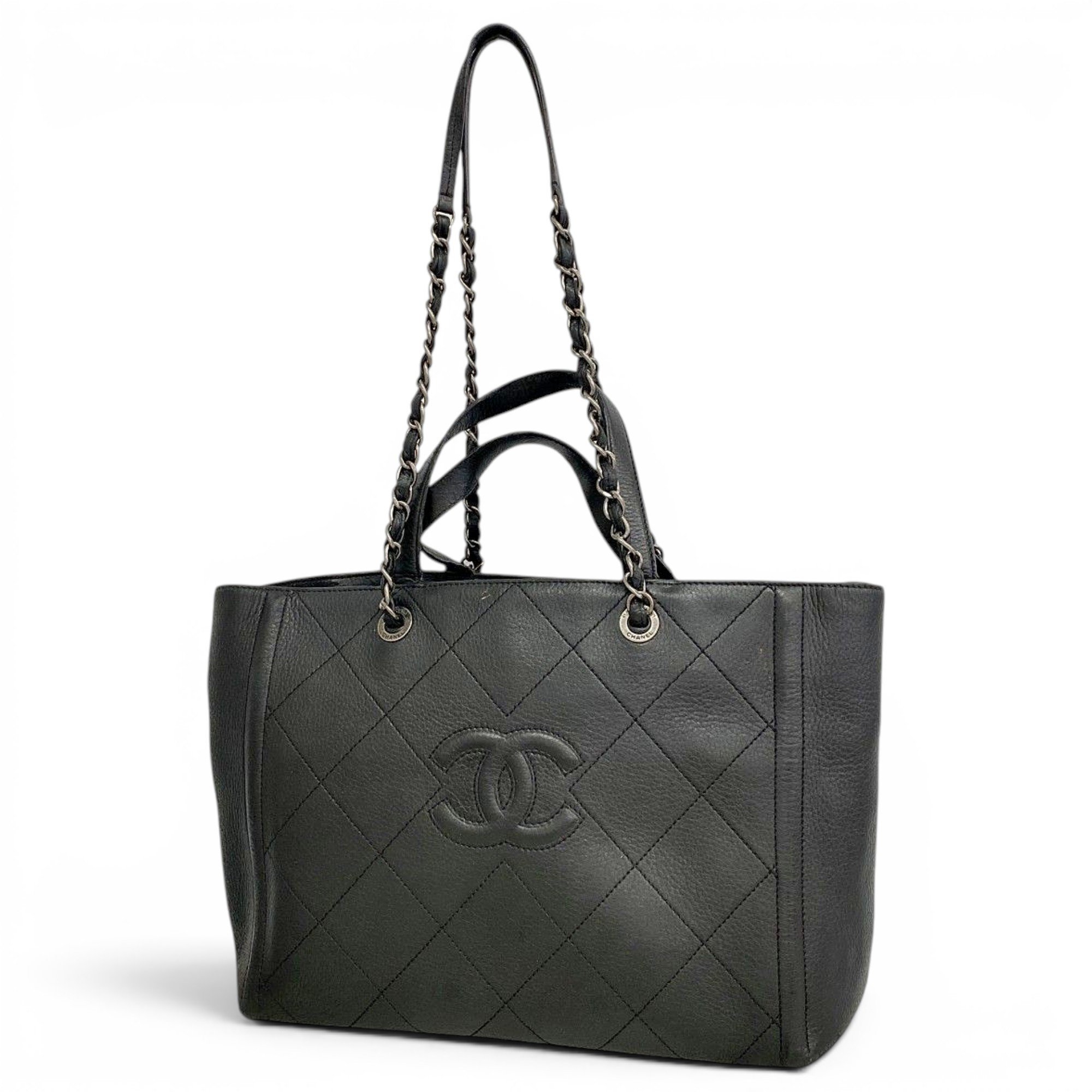 Leather tote