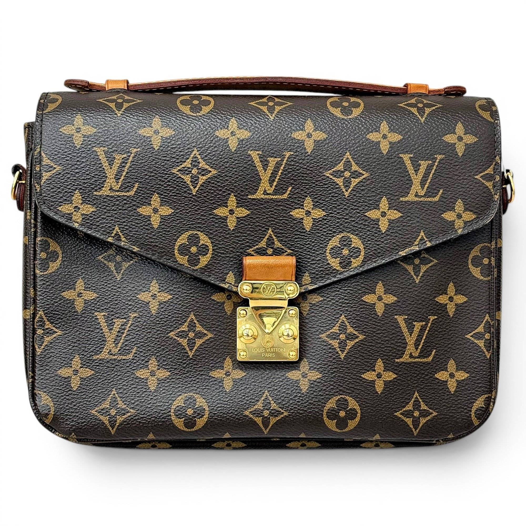 Metis leather handbag