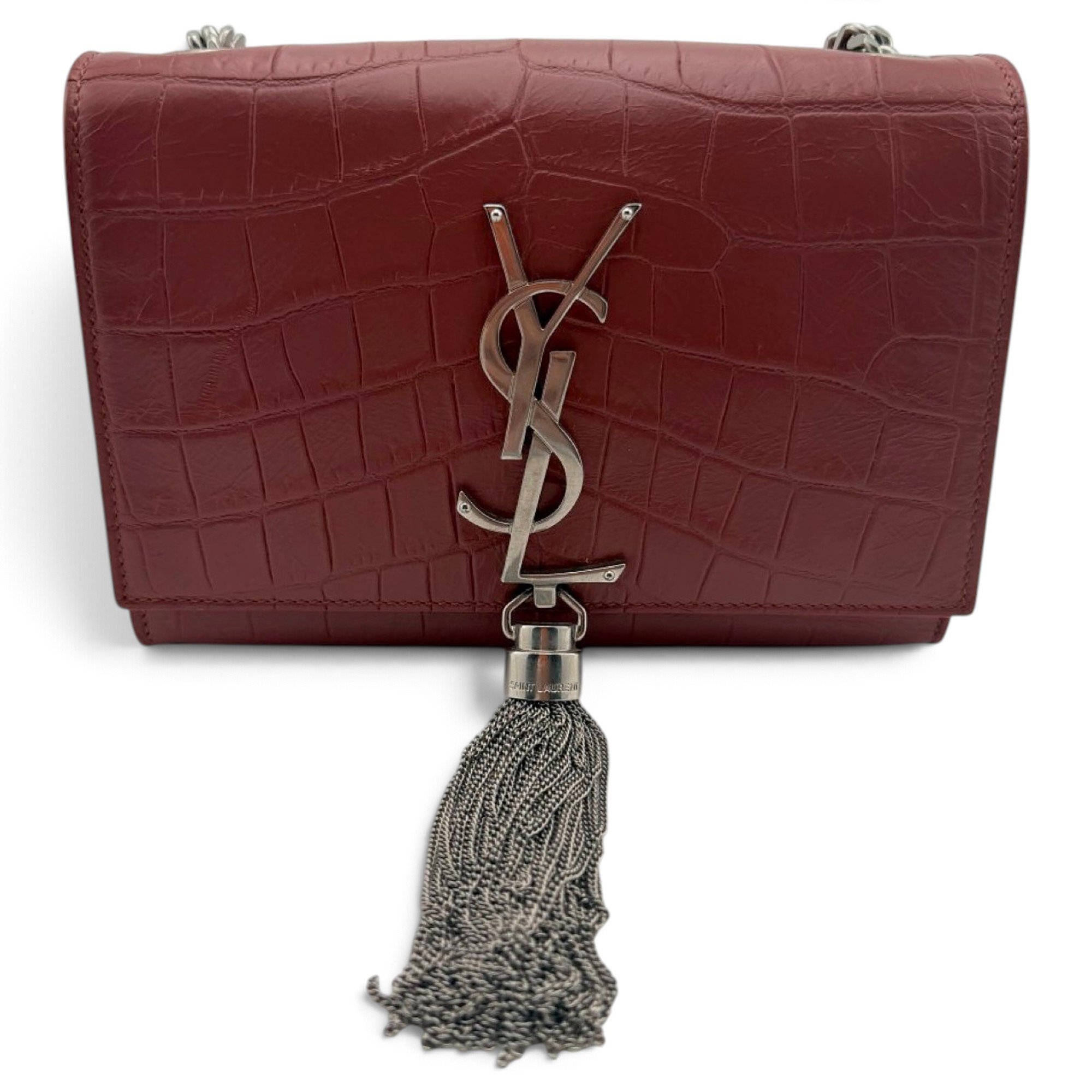 Saint Laurent Kate monogramme leather handbag