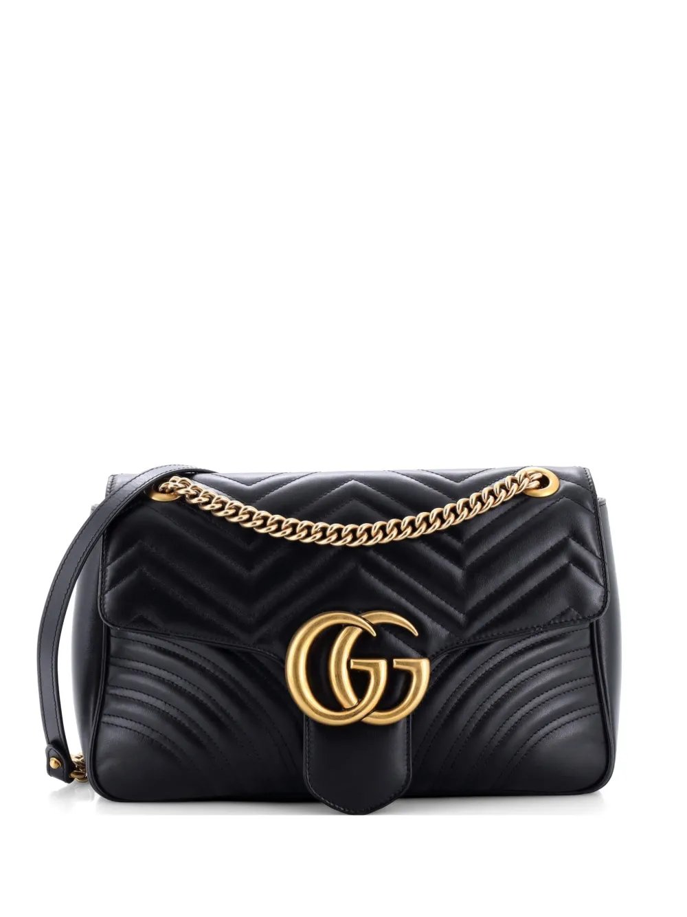 GG Marmont Flap Bag Matelasse Leather Medium shoulder bag