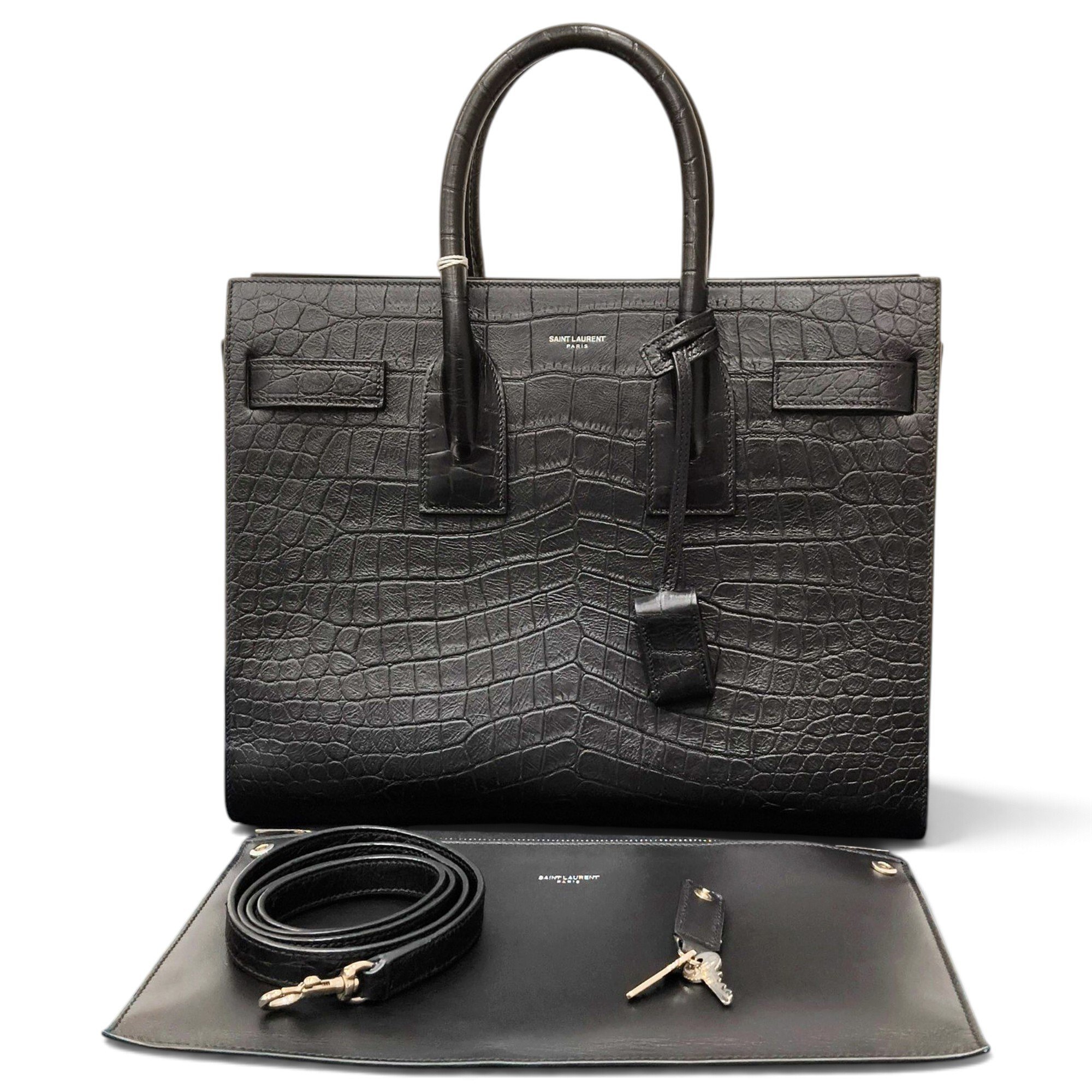 Sac de Jour leather handbag