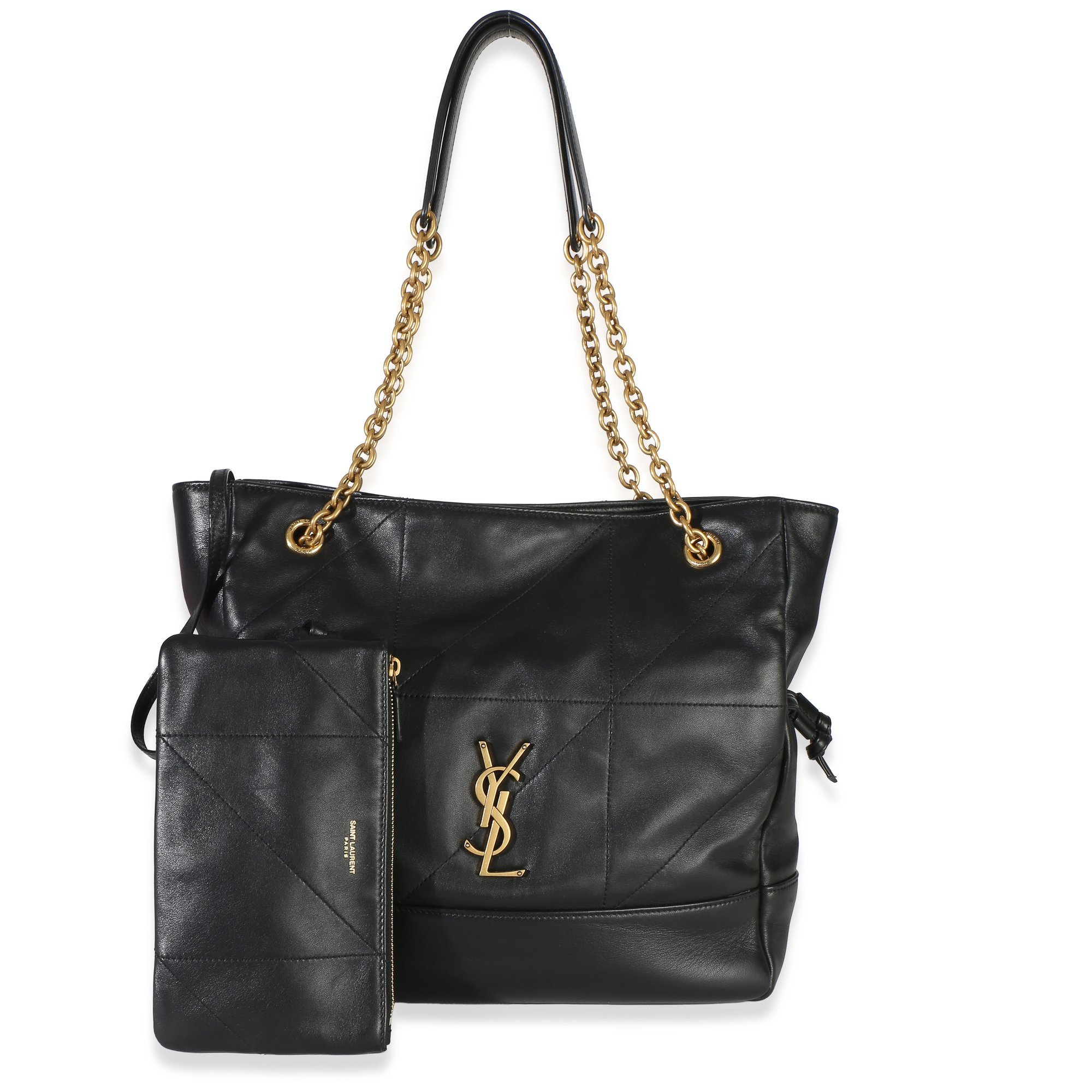 Leather tote