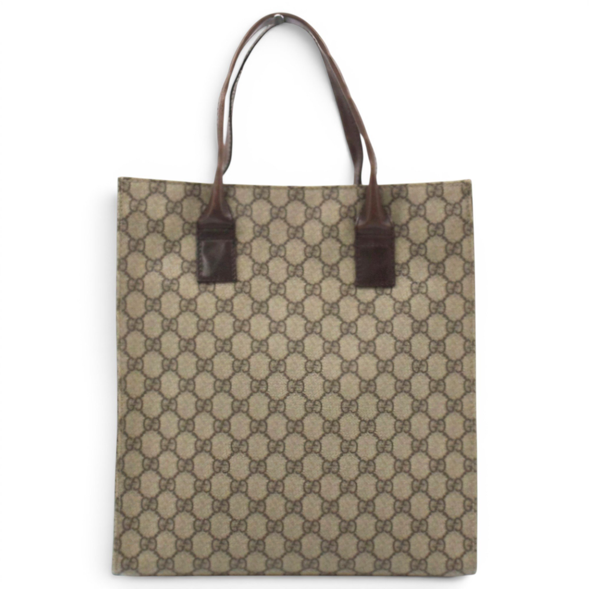 Leather tote