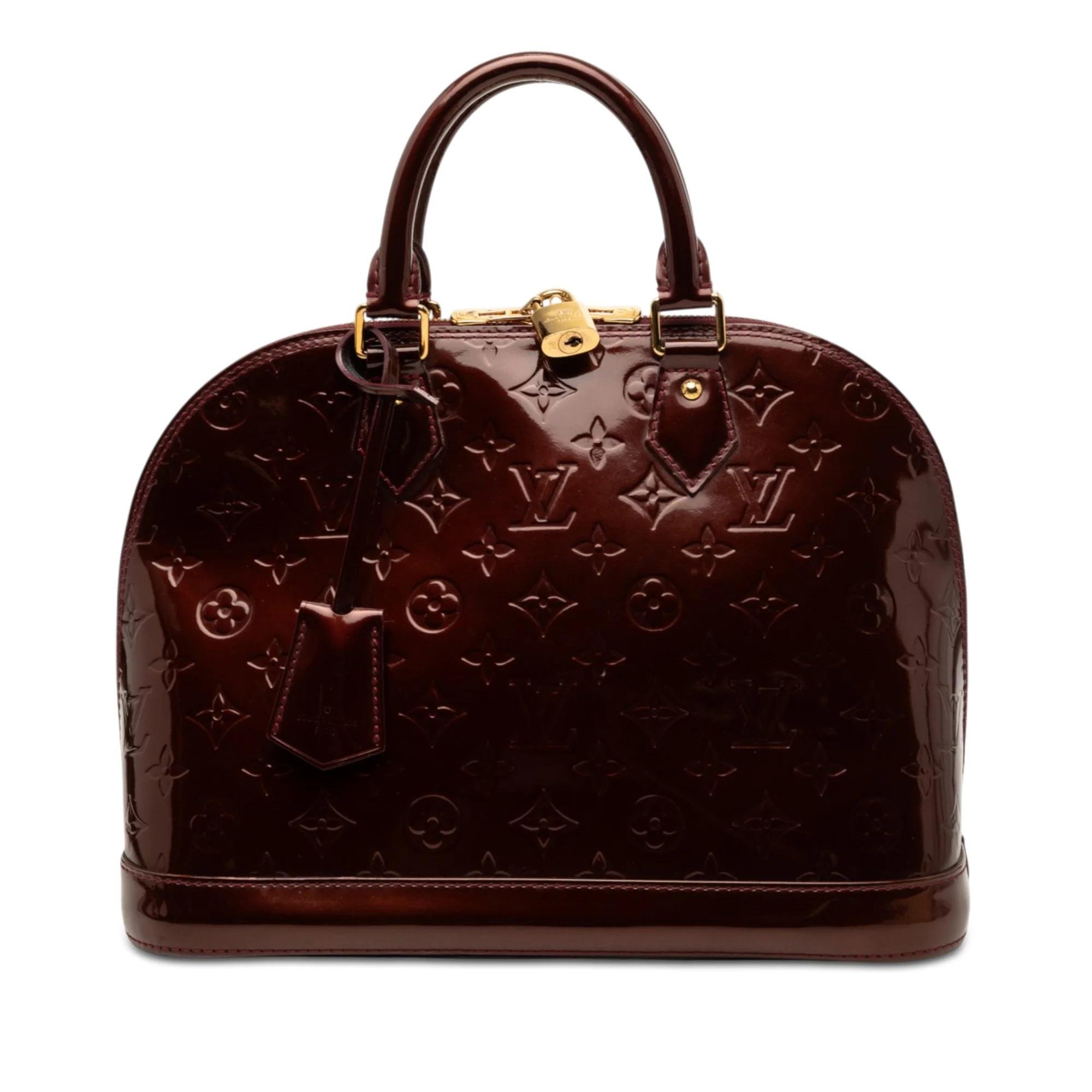 Alma leather handbag