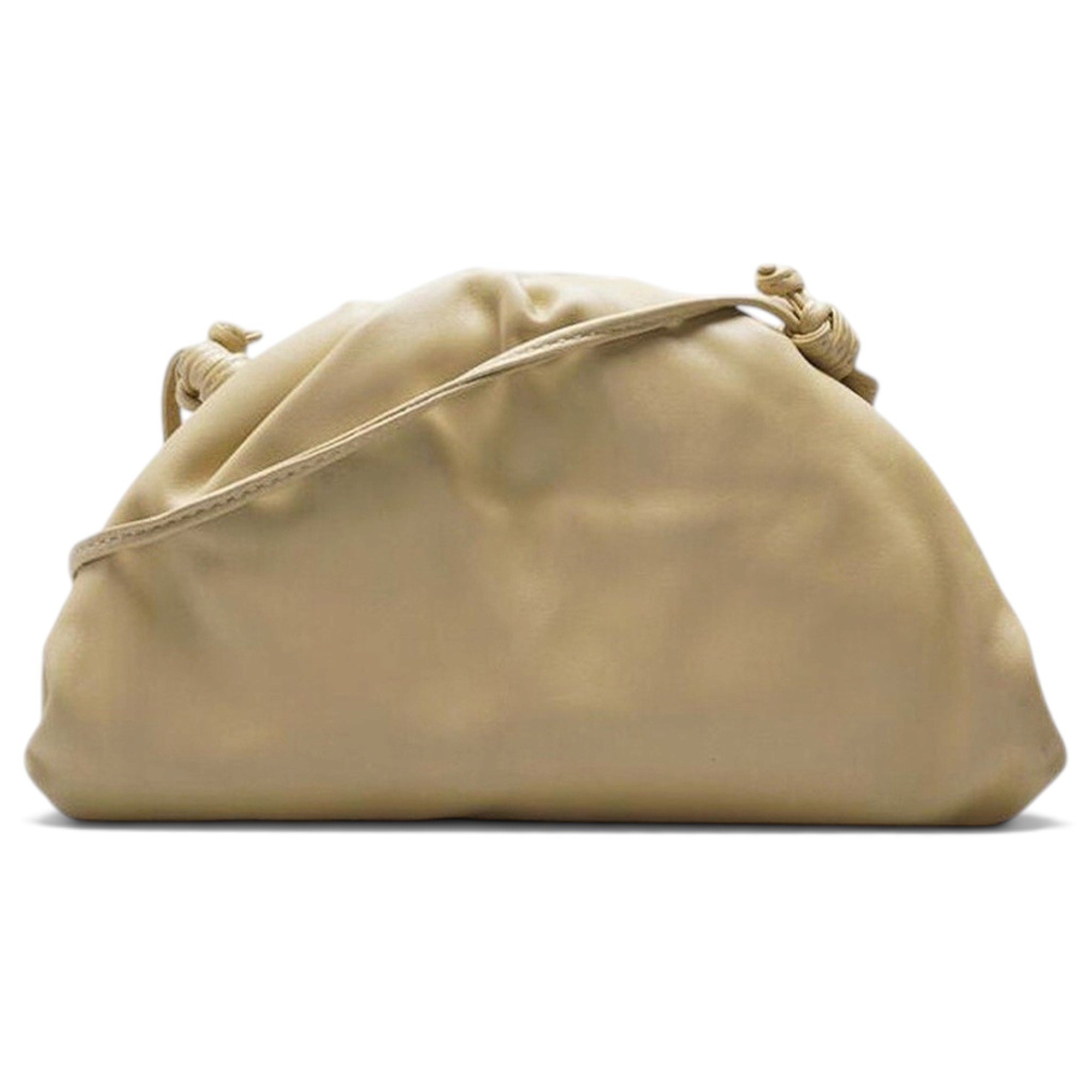 Pouch leather crossbody bag