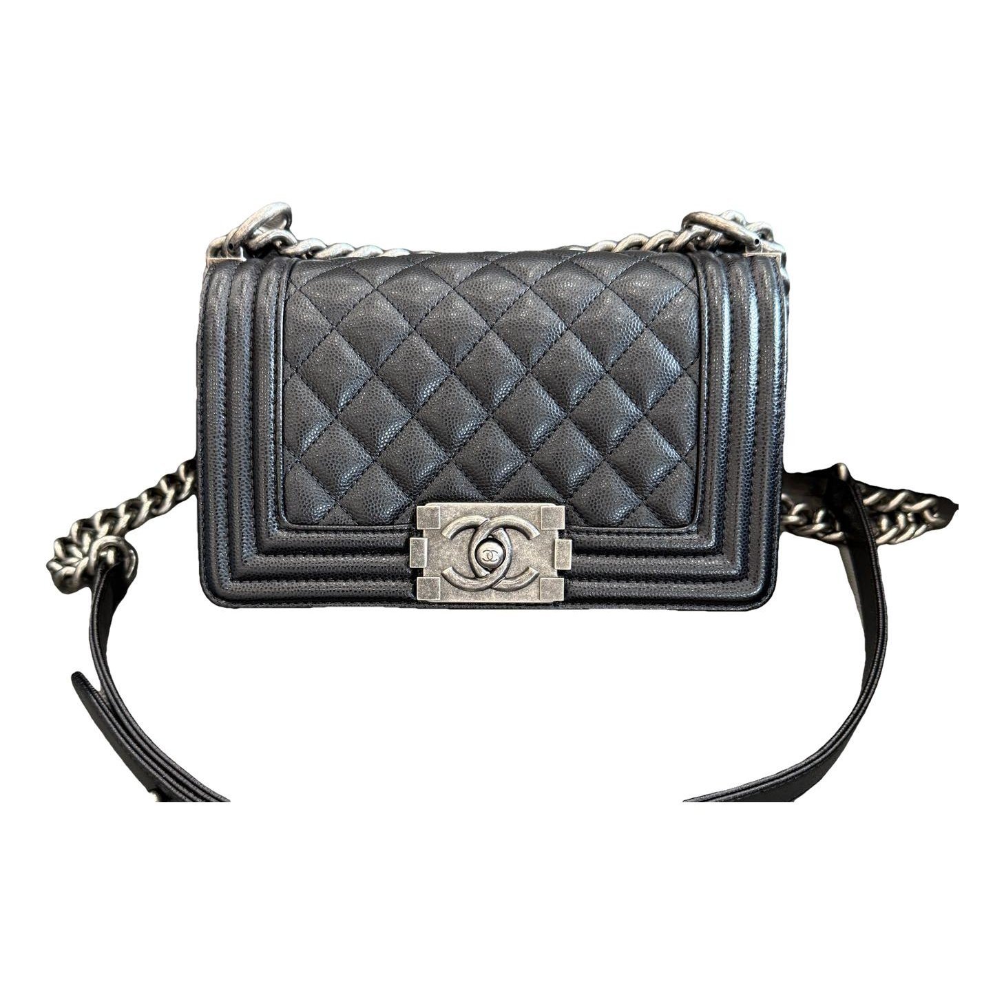 Boy leather crossbody bag