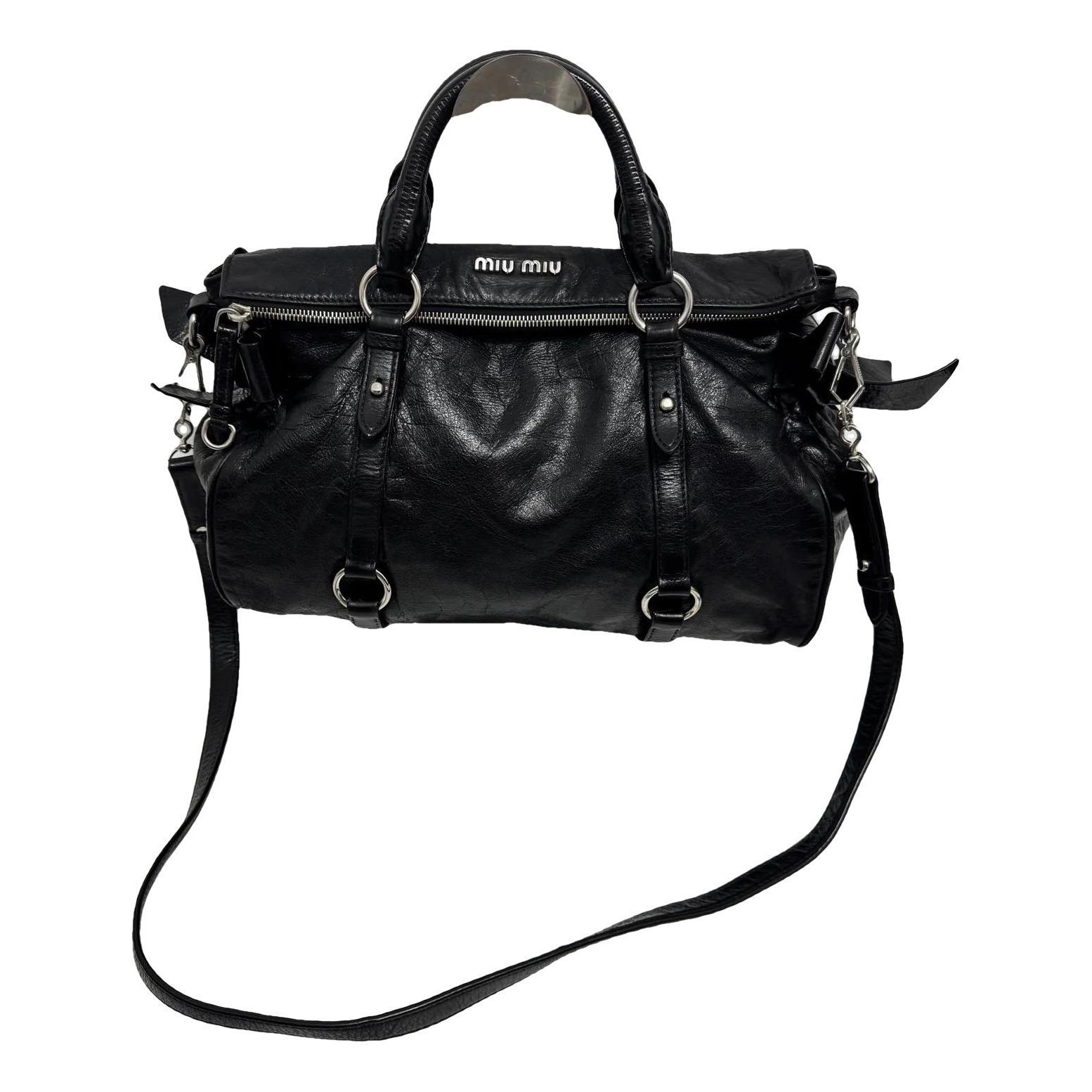 Leather handbag