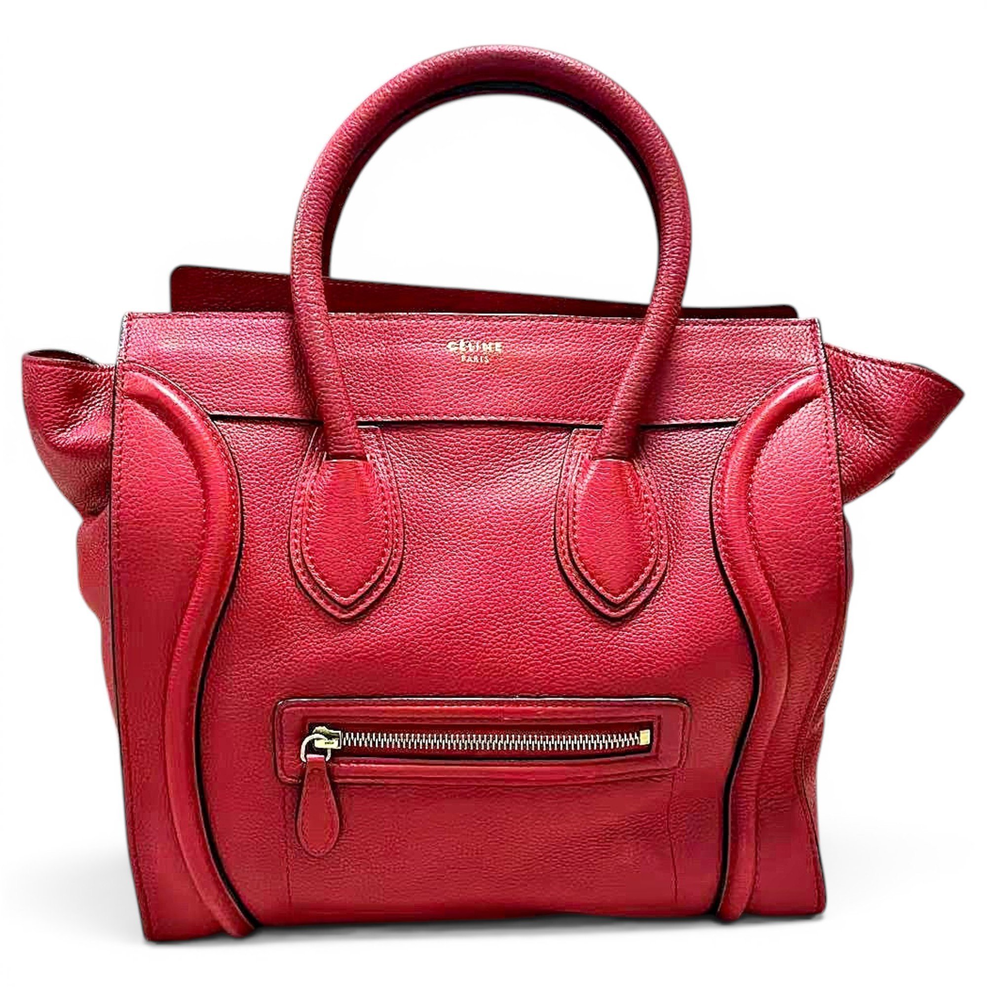 Luggage leather handbag