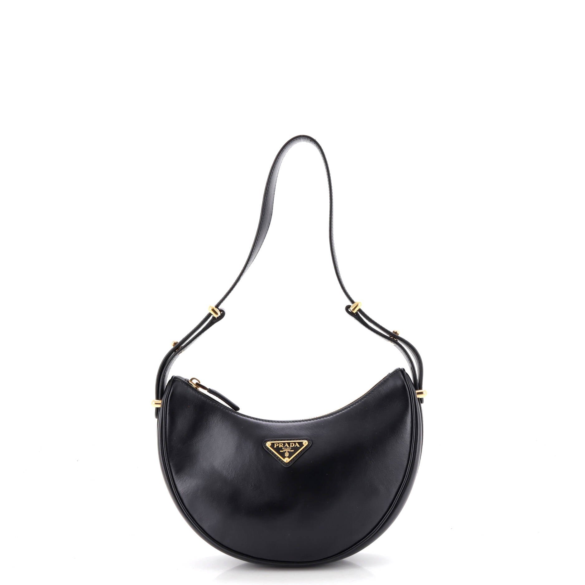 Arque Half Moon Hobo Leather Small