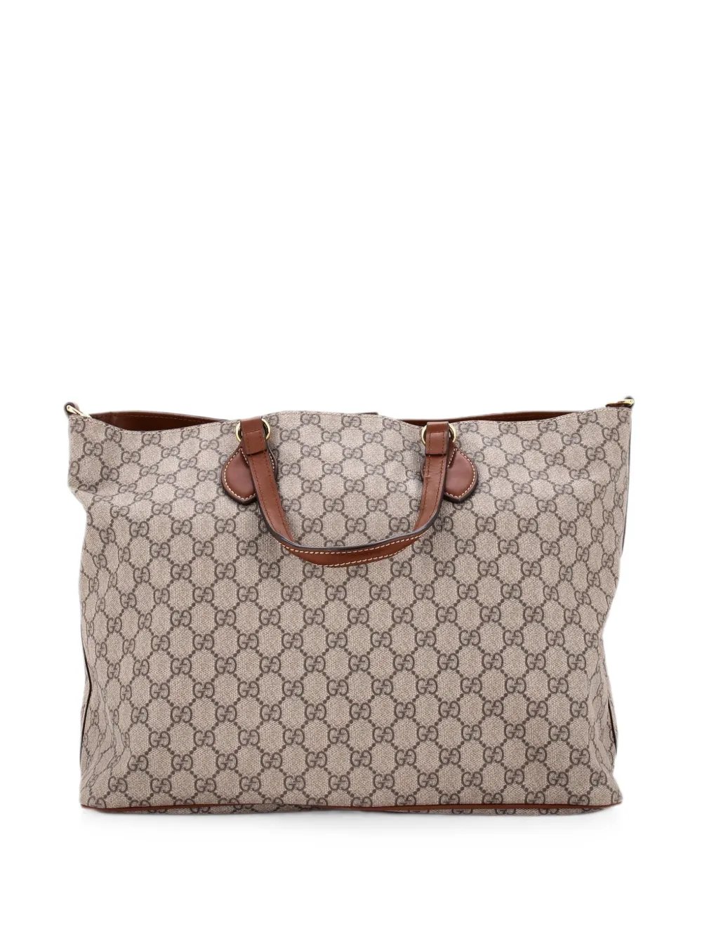 Convertible Soft GG Coated Canvas with Leather Medium tote bag