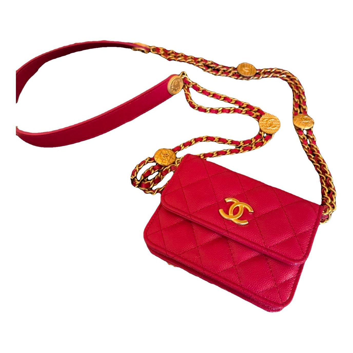 Leather crossbody bag