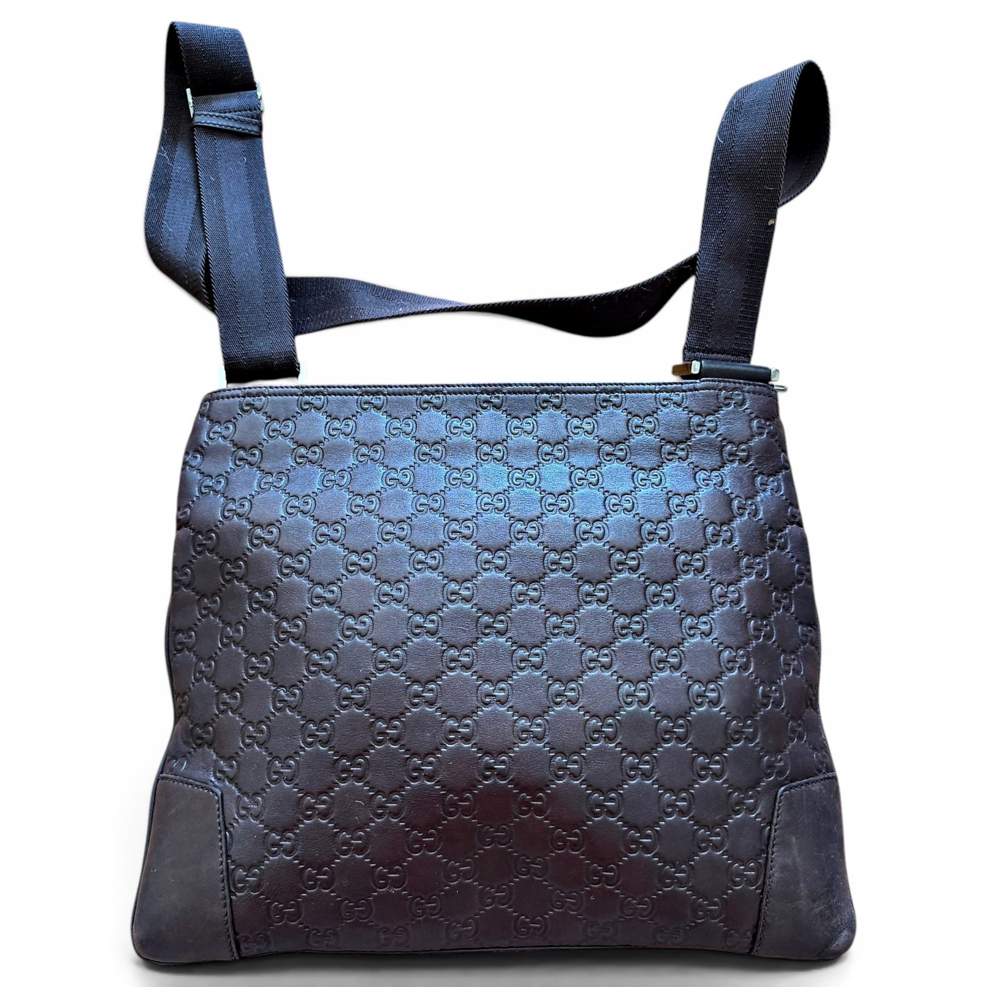 Leather crossbody bag