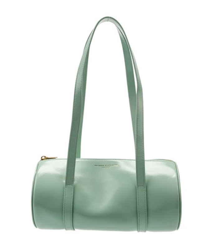 Brandon Blackwood Blackwood Patent Leather Shoulder Bag