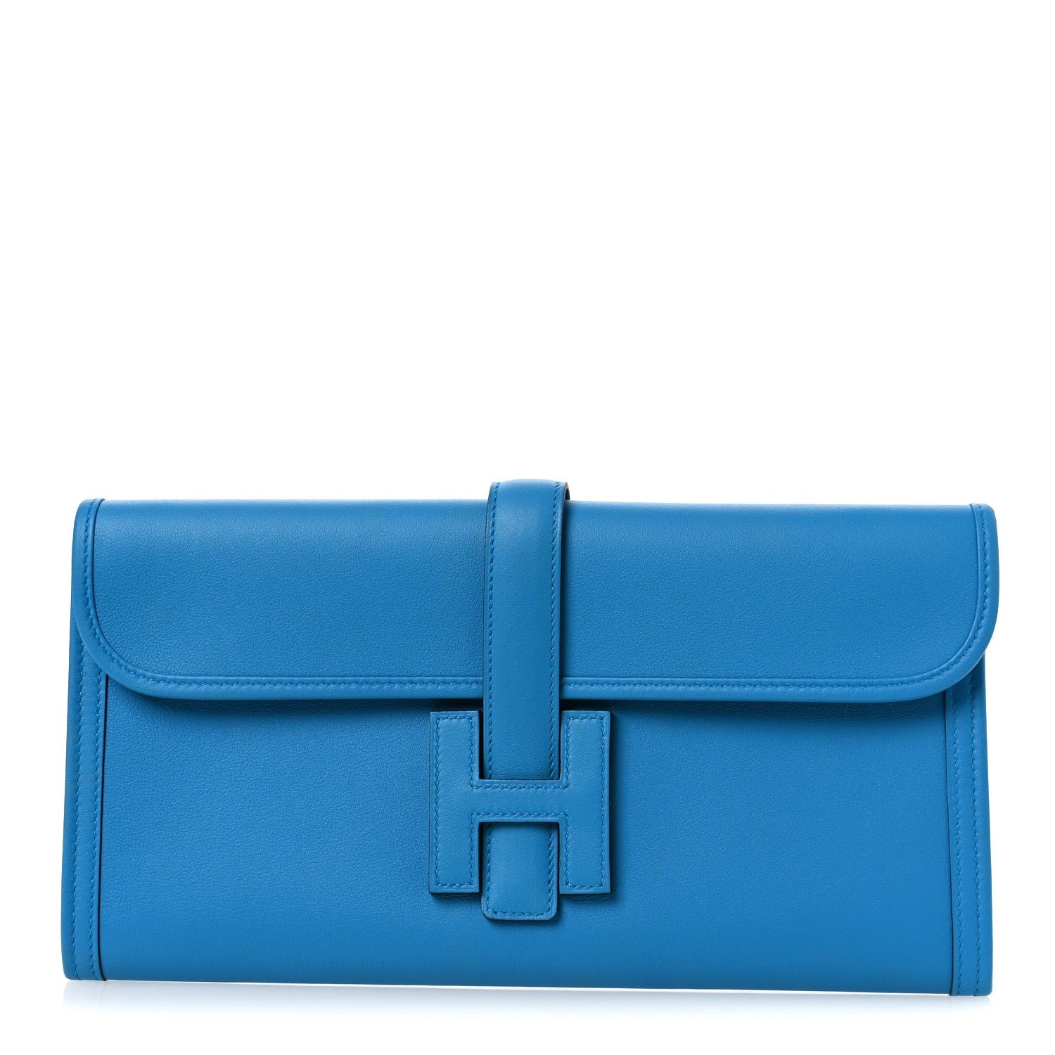 Hermes Hermes Swift Jige Elan 29 Clutch Turquoise