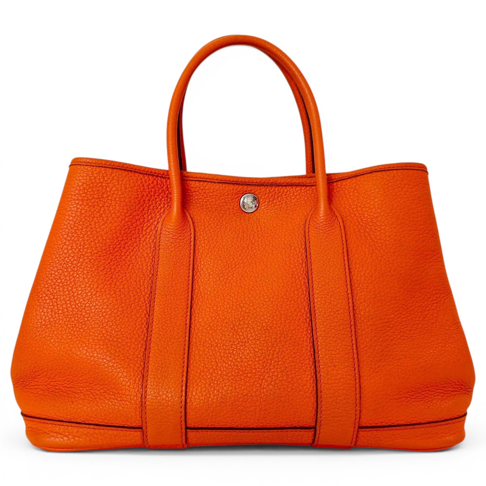 Garden Party leather handbag