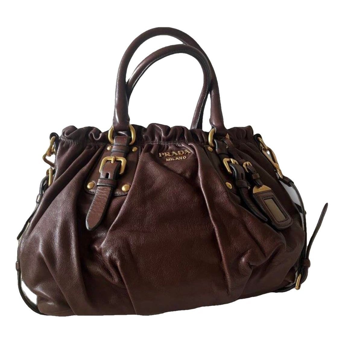 Leather tote