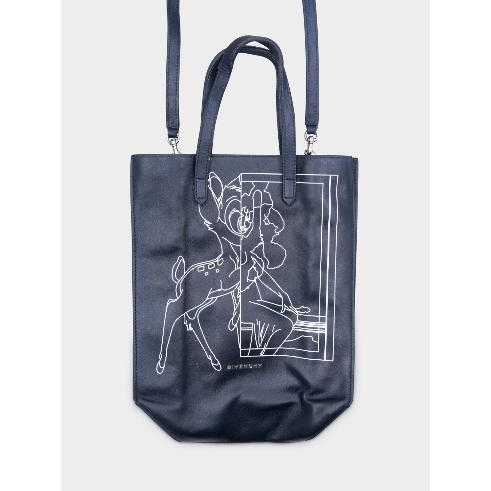 Leather tote