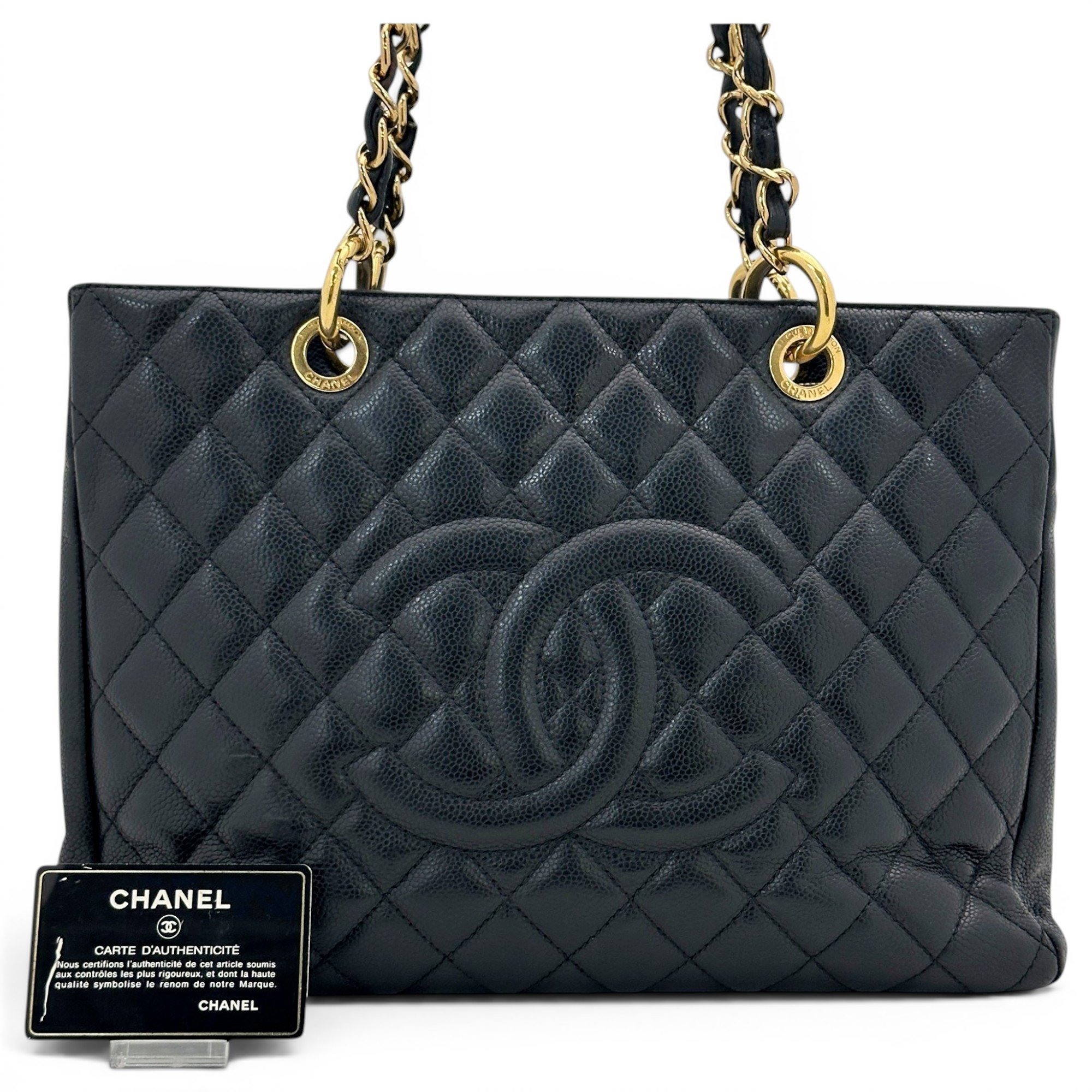 Leather tote