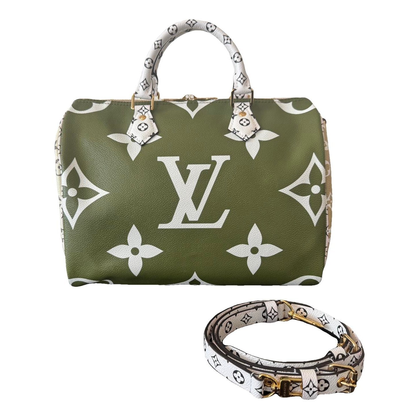 Speedy Bandoulière leather handbag