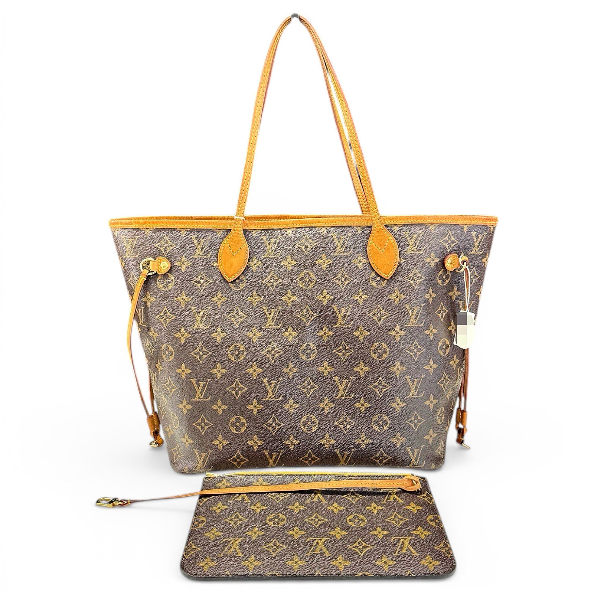 Neverfull leather tote