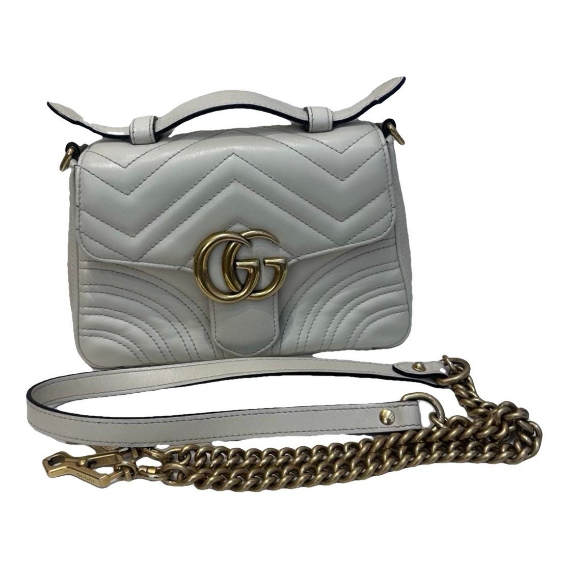 GG Marmont Flap leather handbag