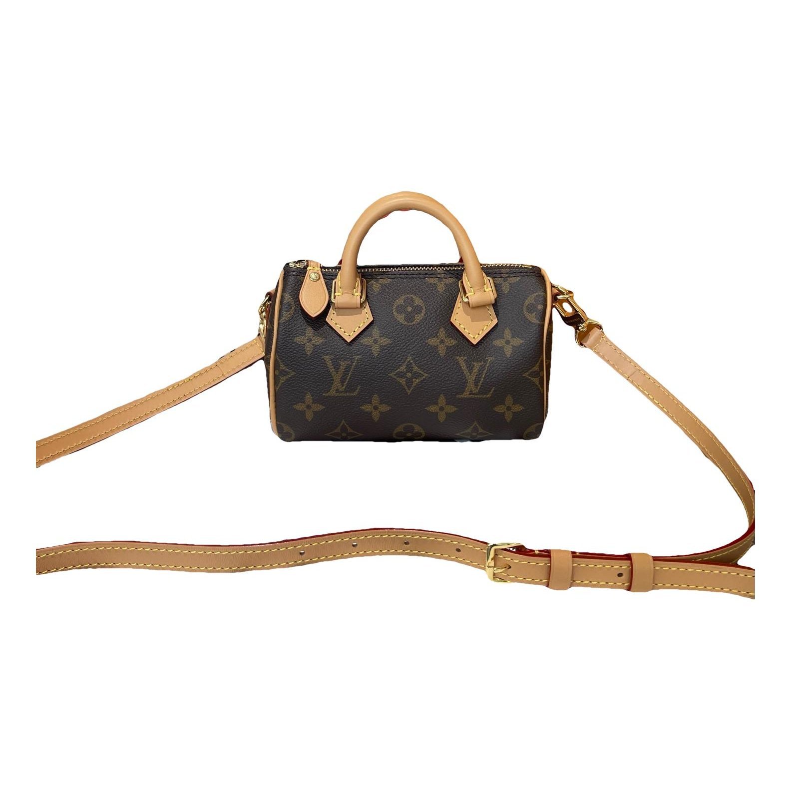 Nano Speedy / Mini HL leather handbag
