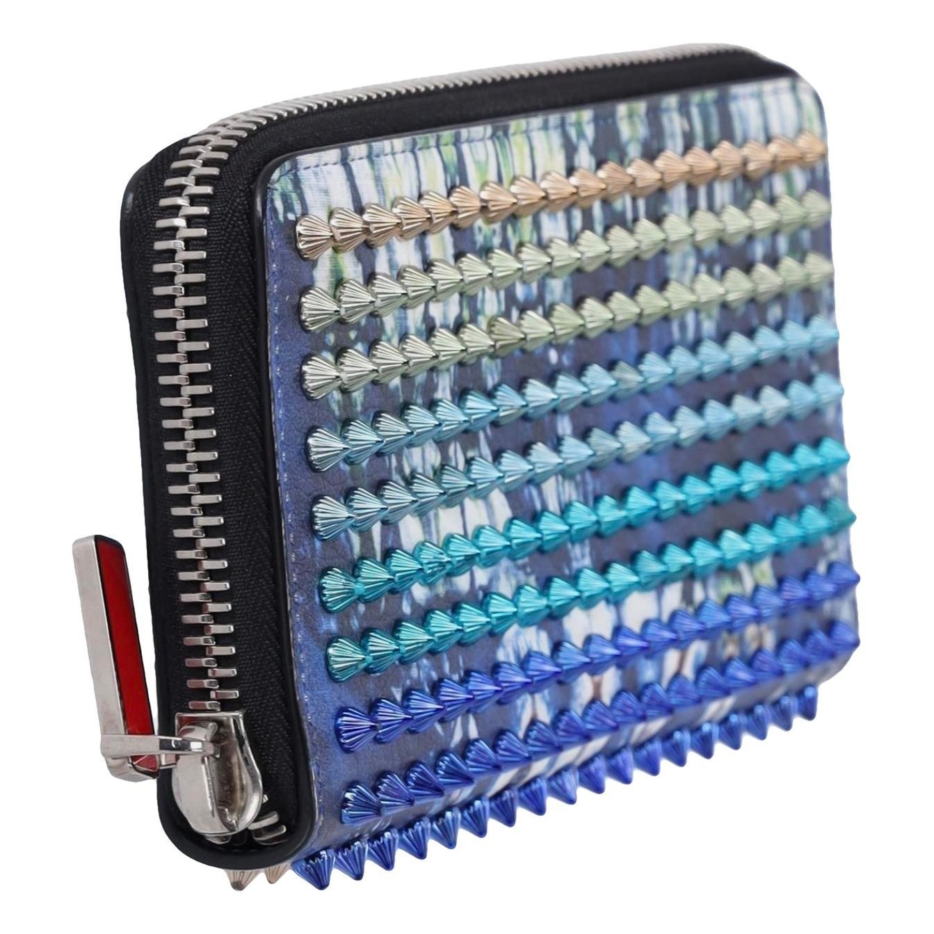 Loubiposh leather clutch bag