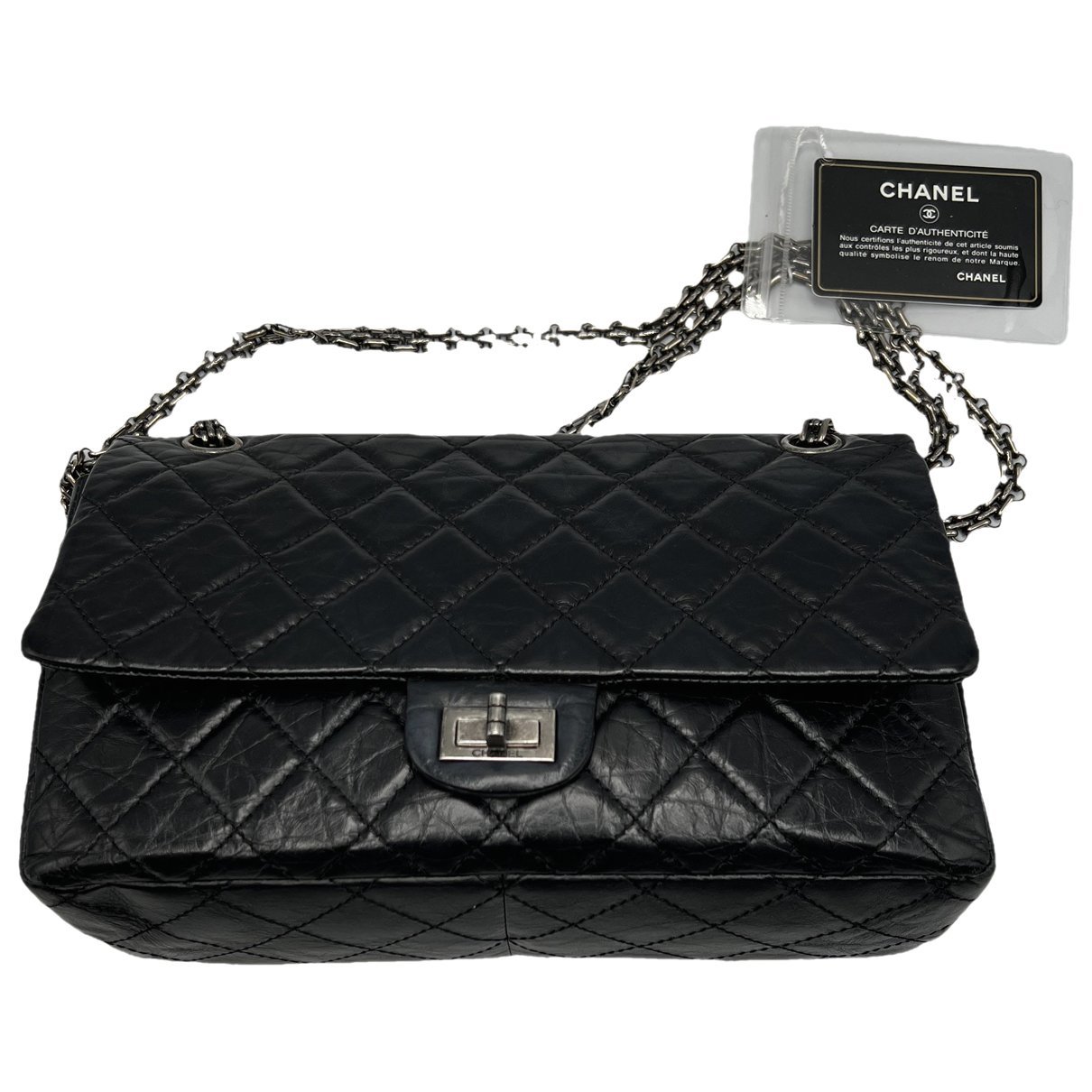 Chanel 2.55 leather handbag