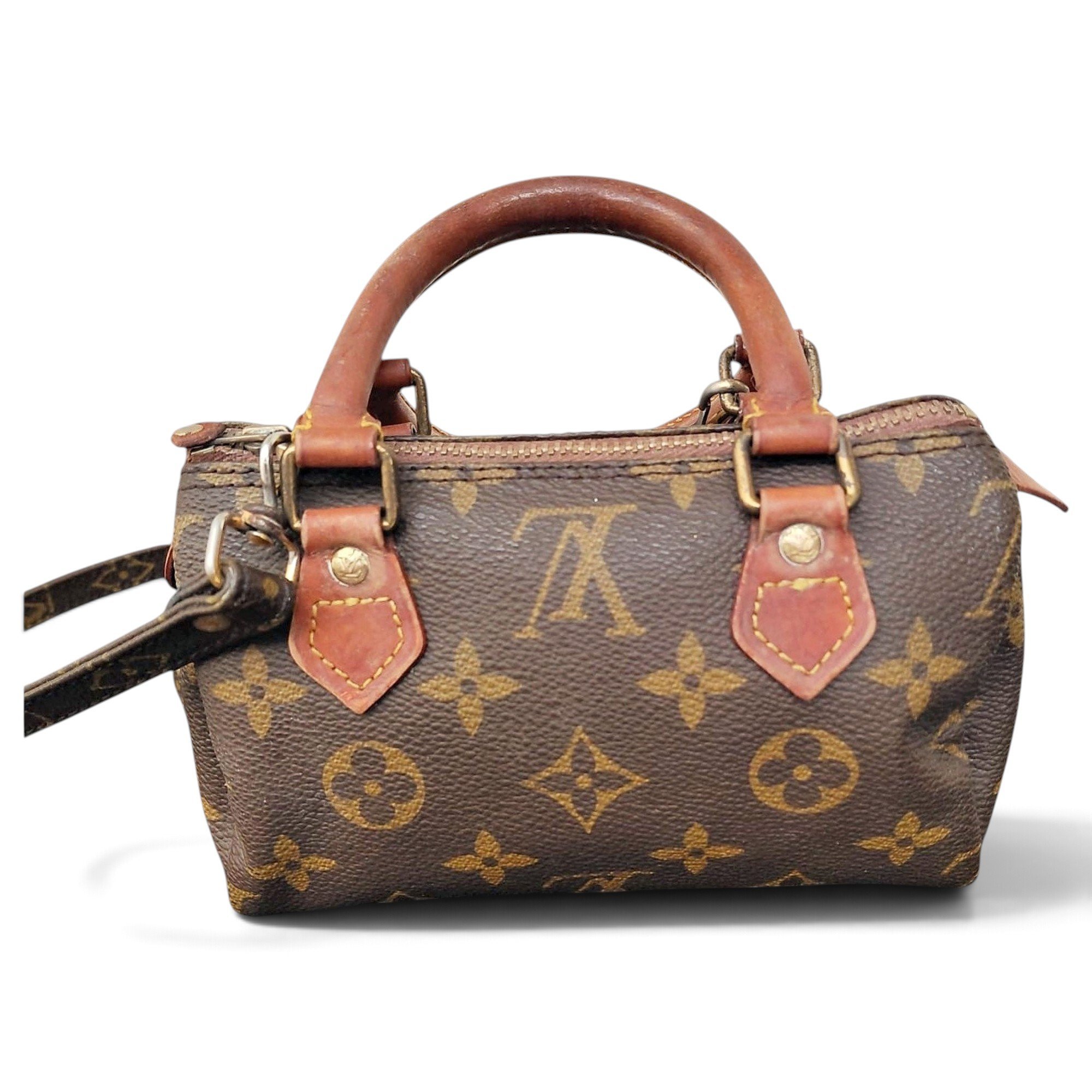 Nano Speedy / Mini HL leather mini bag
