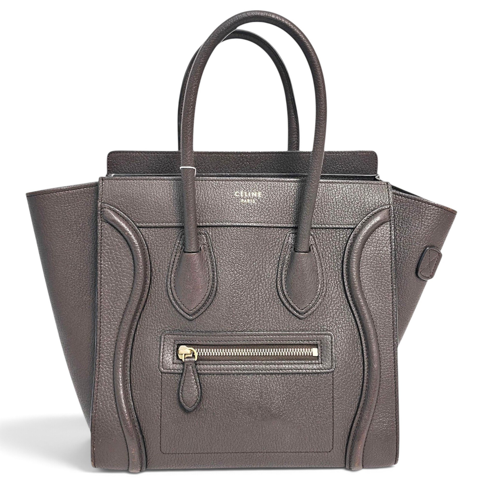 Luggage leather handbag