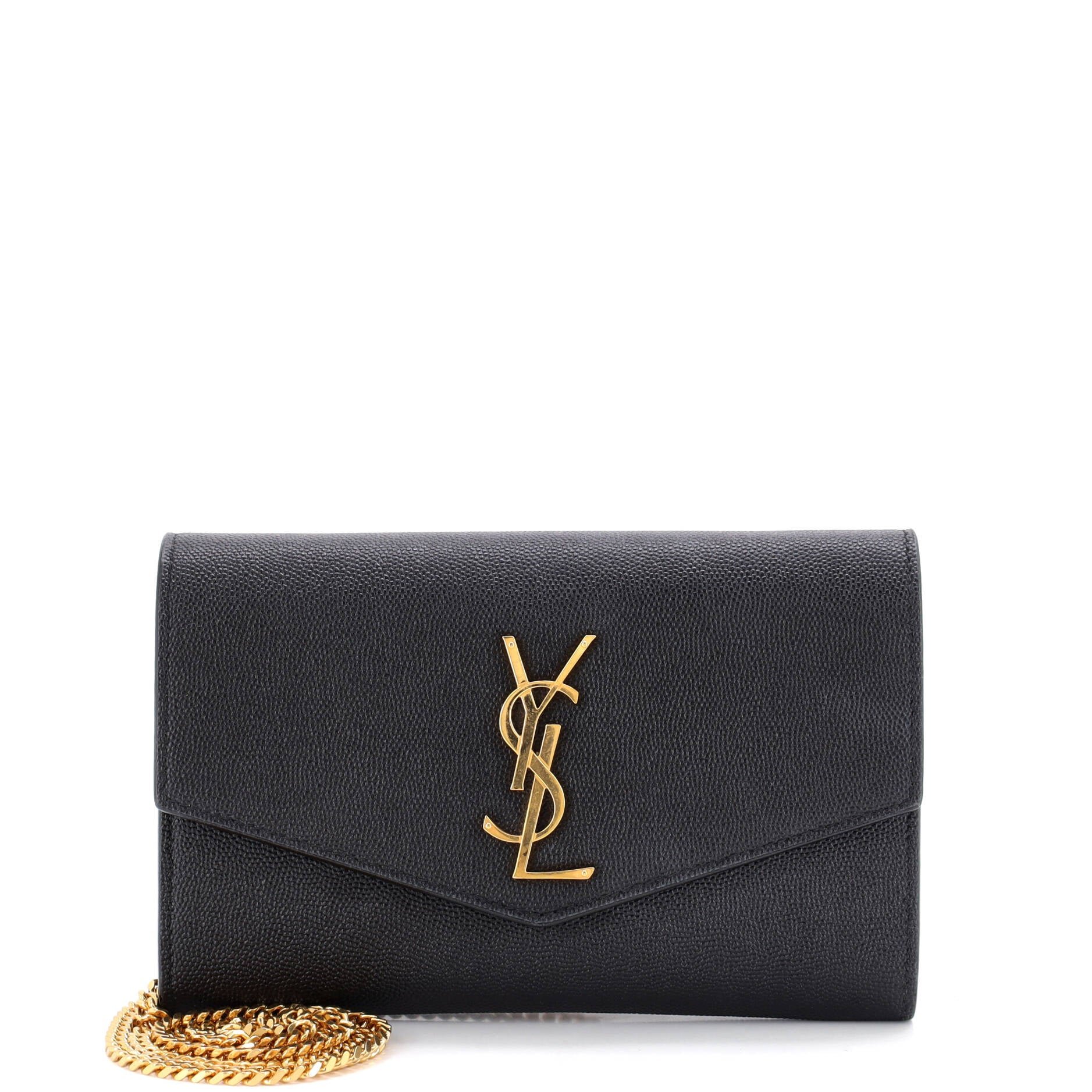 Uptown Chain Wallet Leather