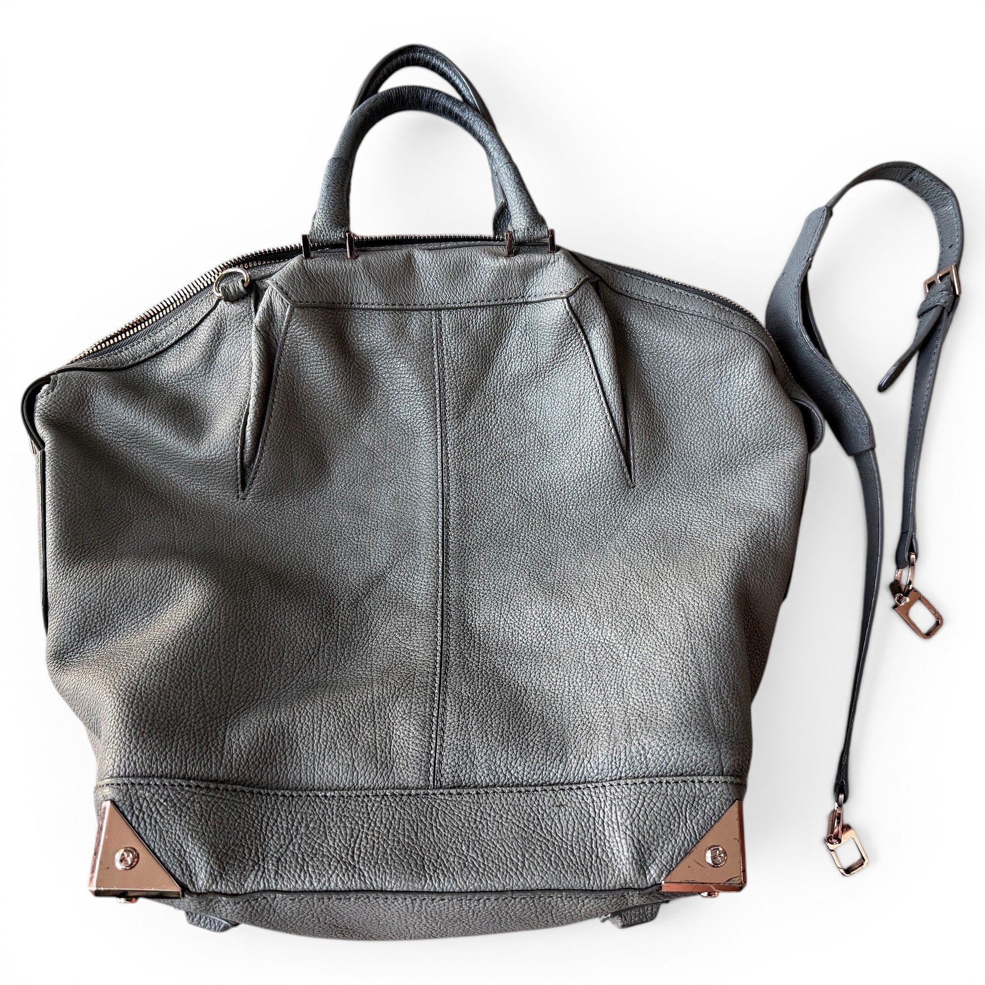 Emile leather handbag