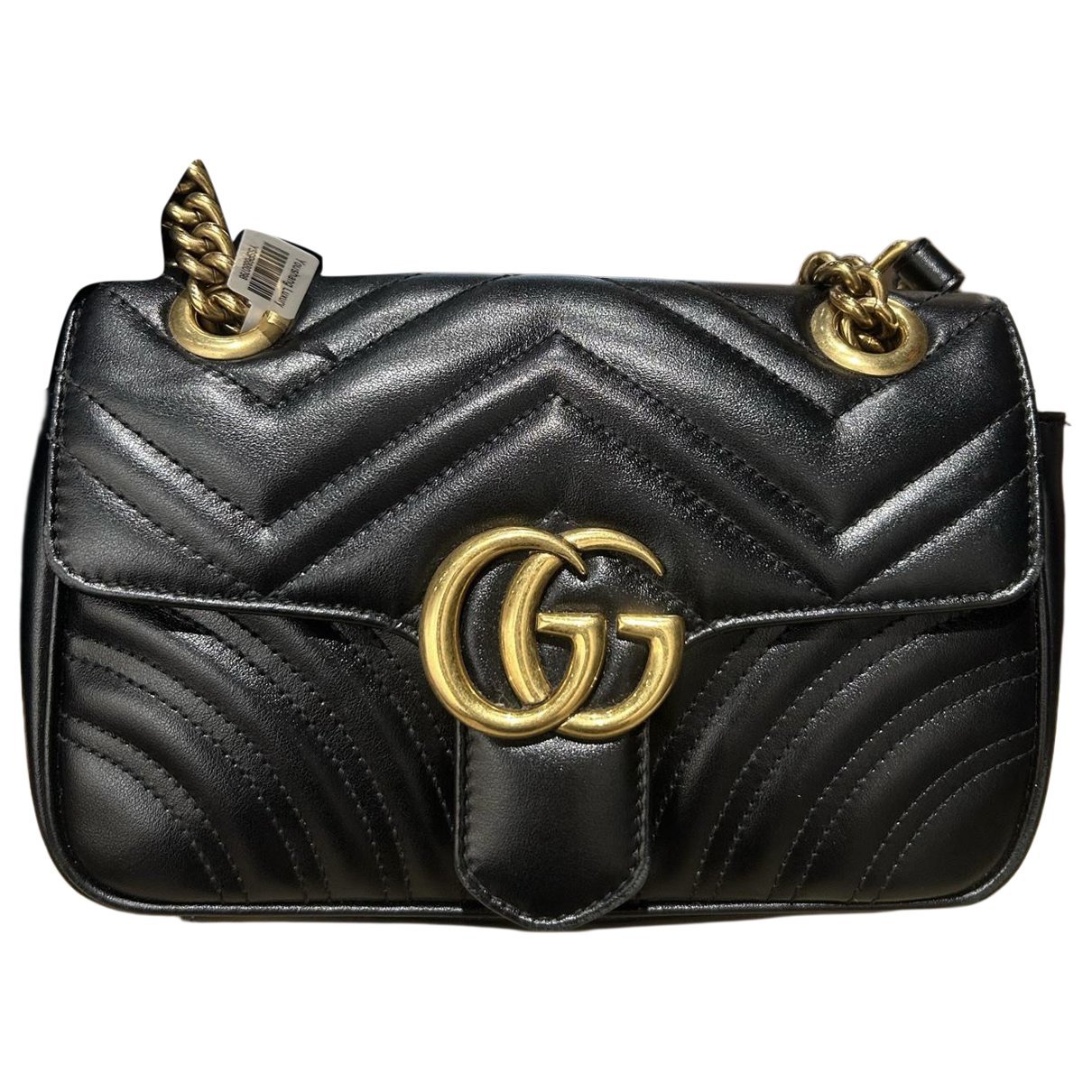 GG Marmont Flap leather crossbody bag