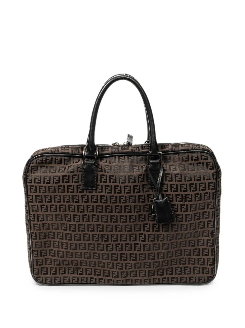 Zucca print laptop bag