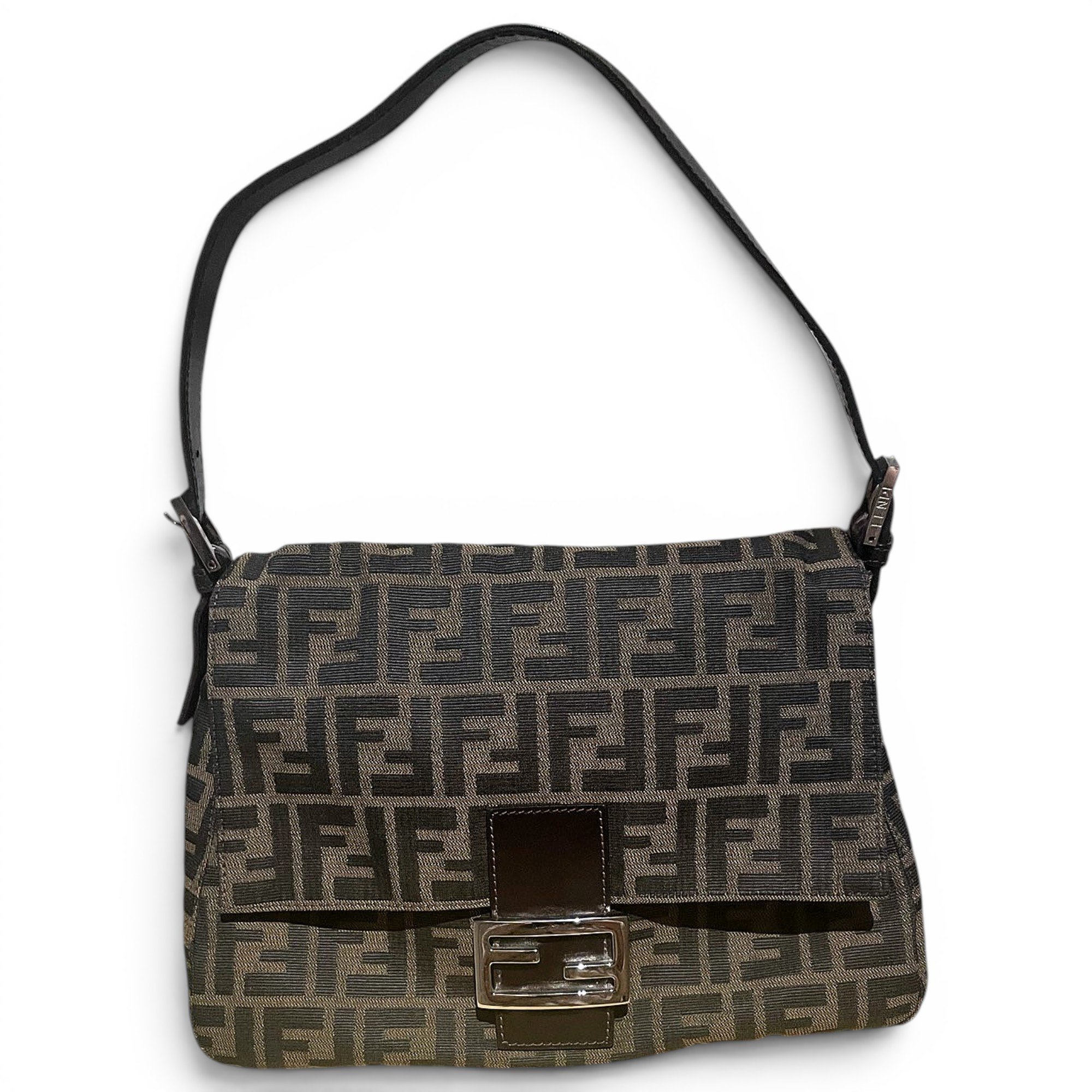 Baguette leather handbag