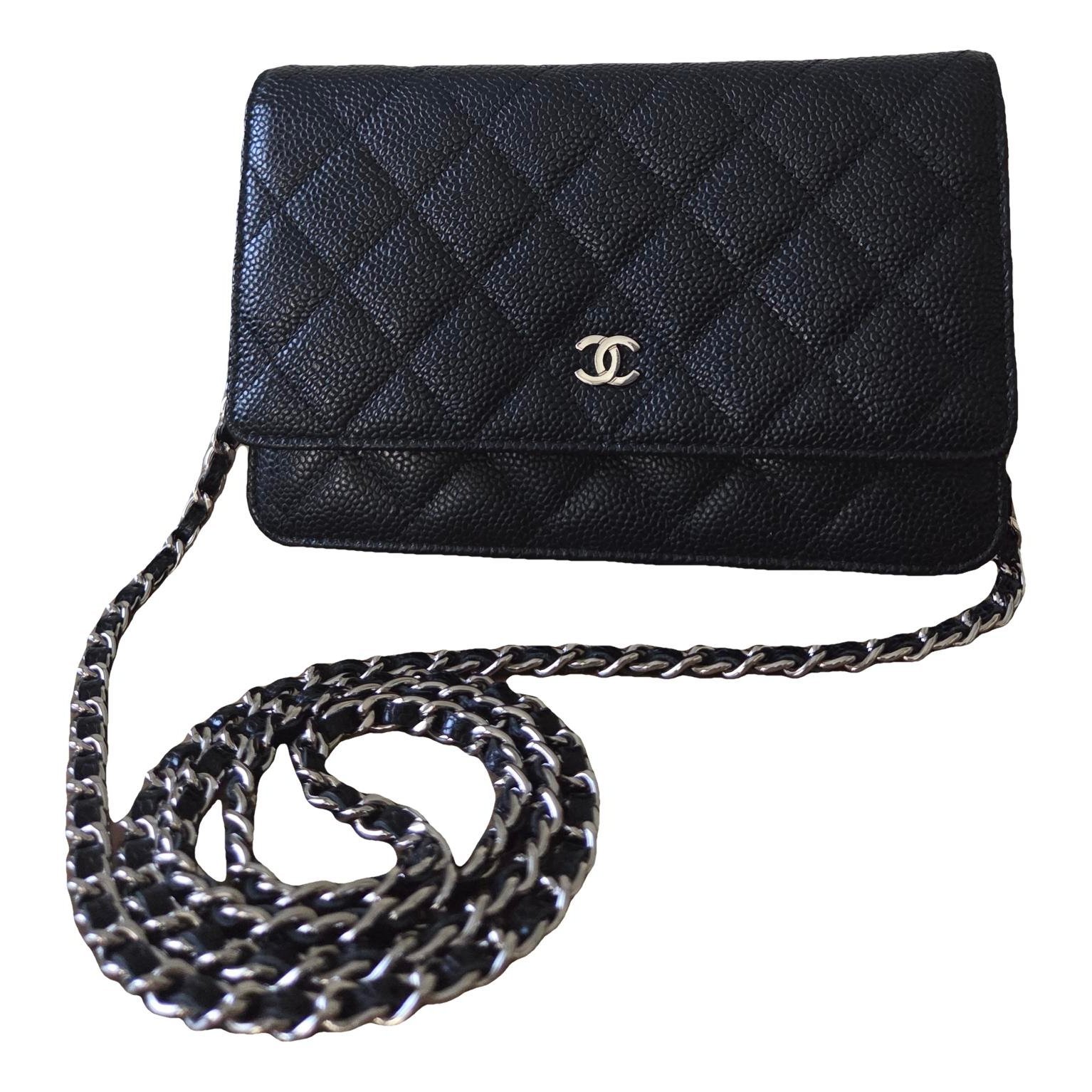 Wallet On Chain Timeless/Classique leather crossbody bag